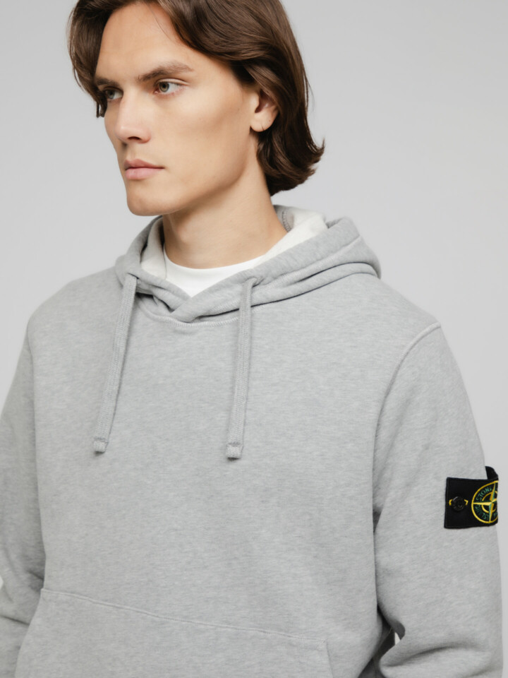 hoodie grau herren
