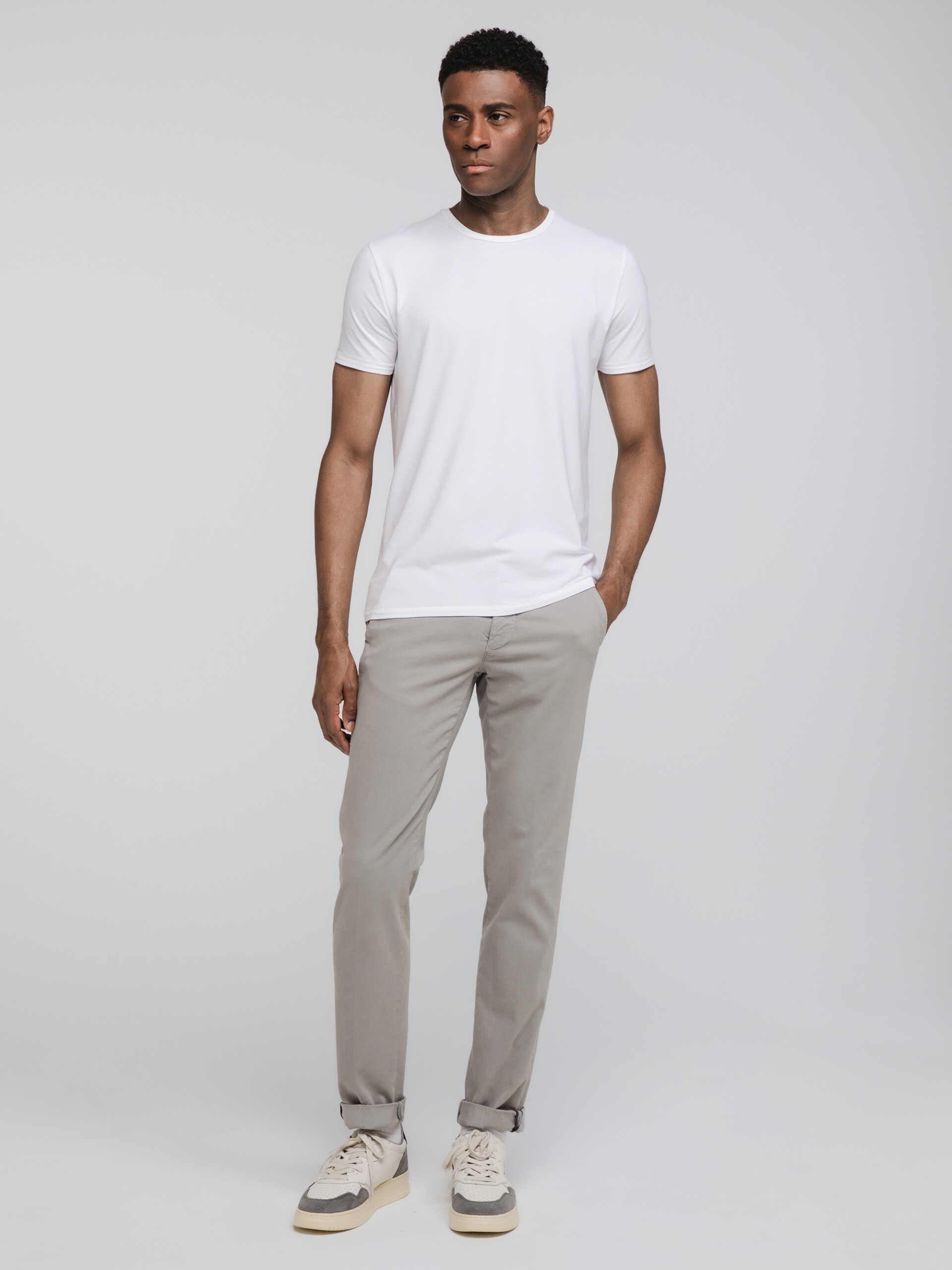 MASON'S Jerseyhose Herren (723 HELLGRAU)