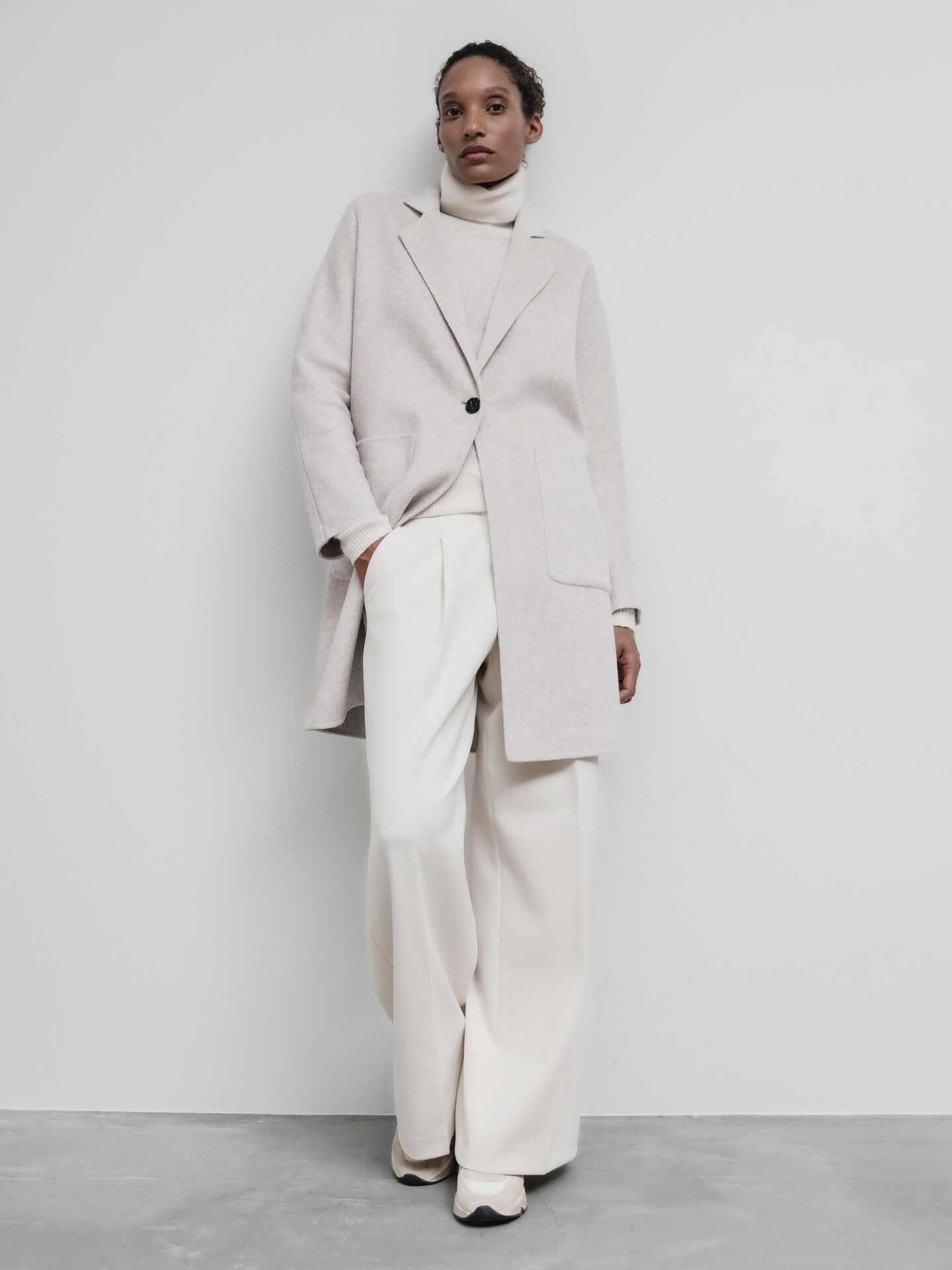 RAILS Wollmantel Damen (548 ECRU)