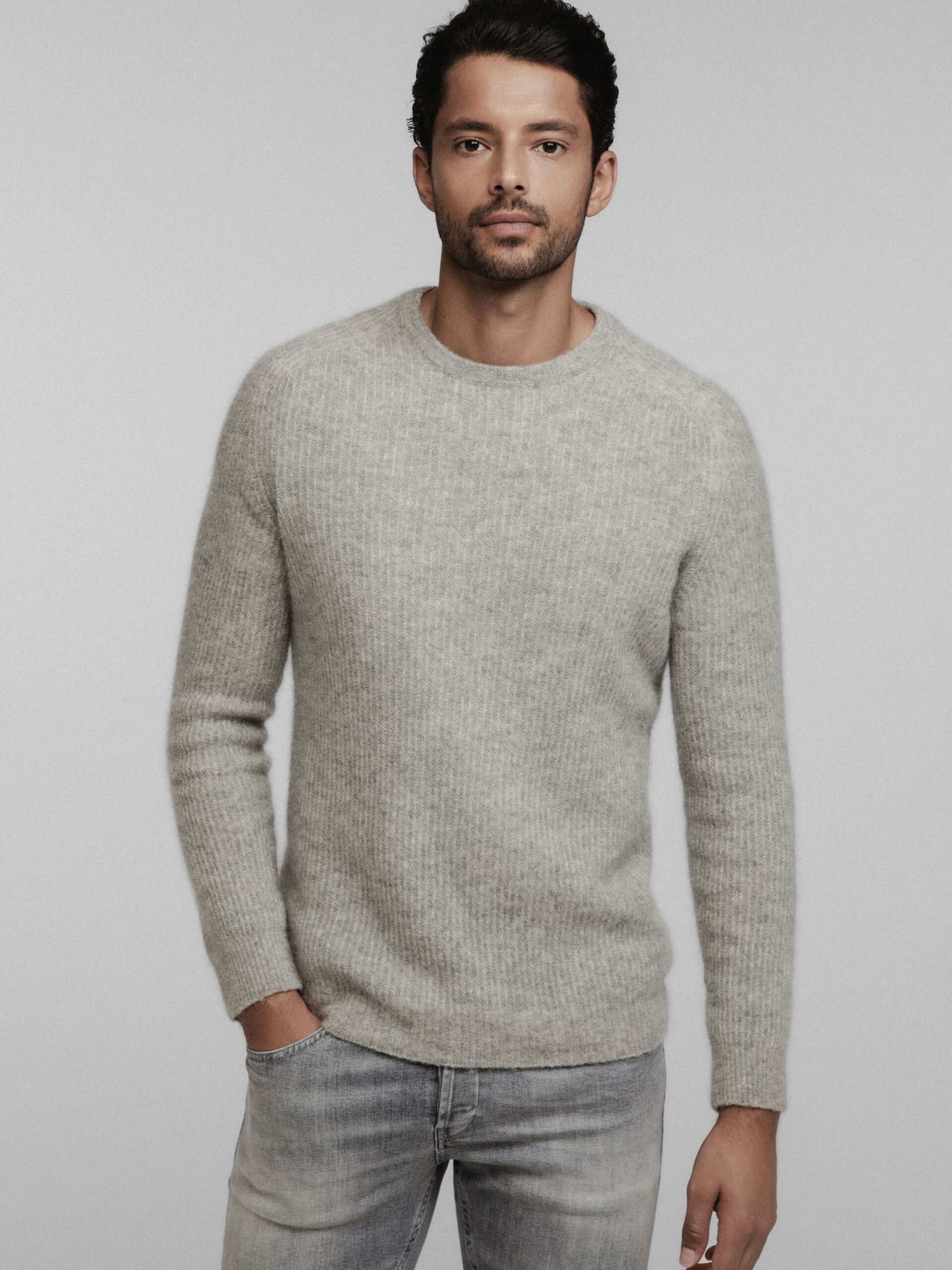 ROBERTO COLLINA Cut-Out Pullover Lurex