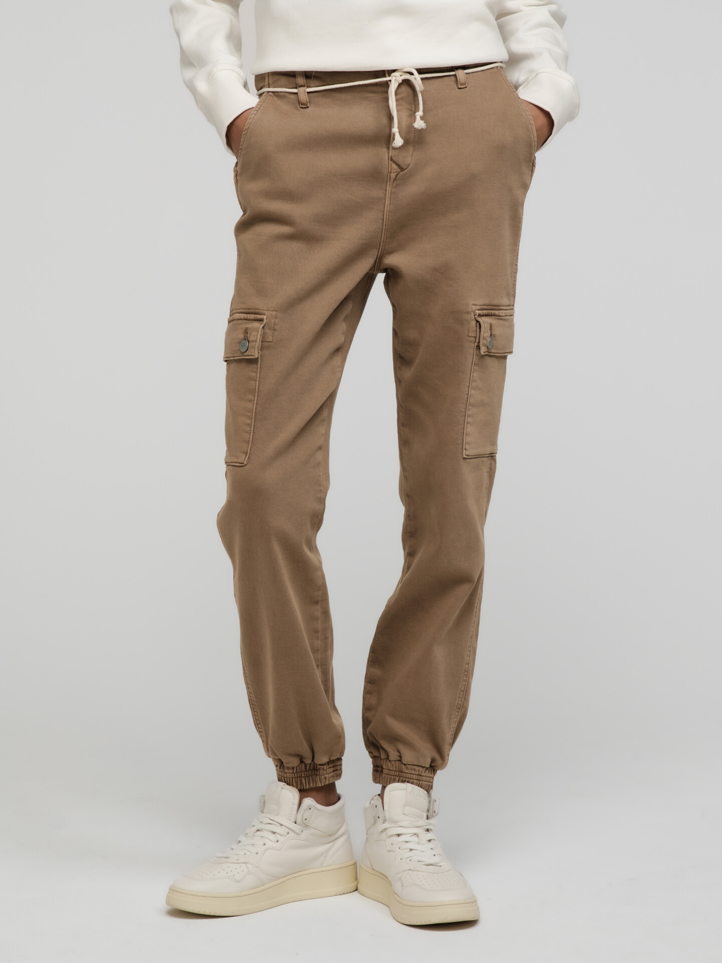 DAWN Cargohose aus Baumwolle Damen (506 LT CAMEL)