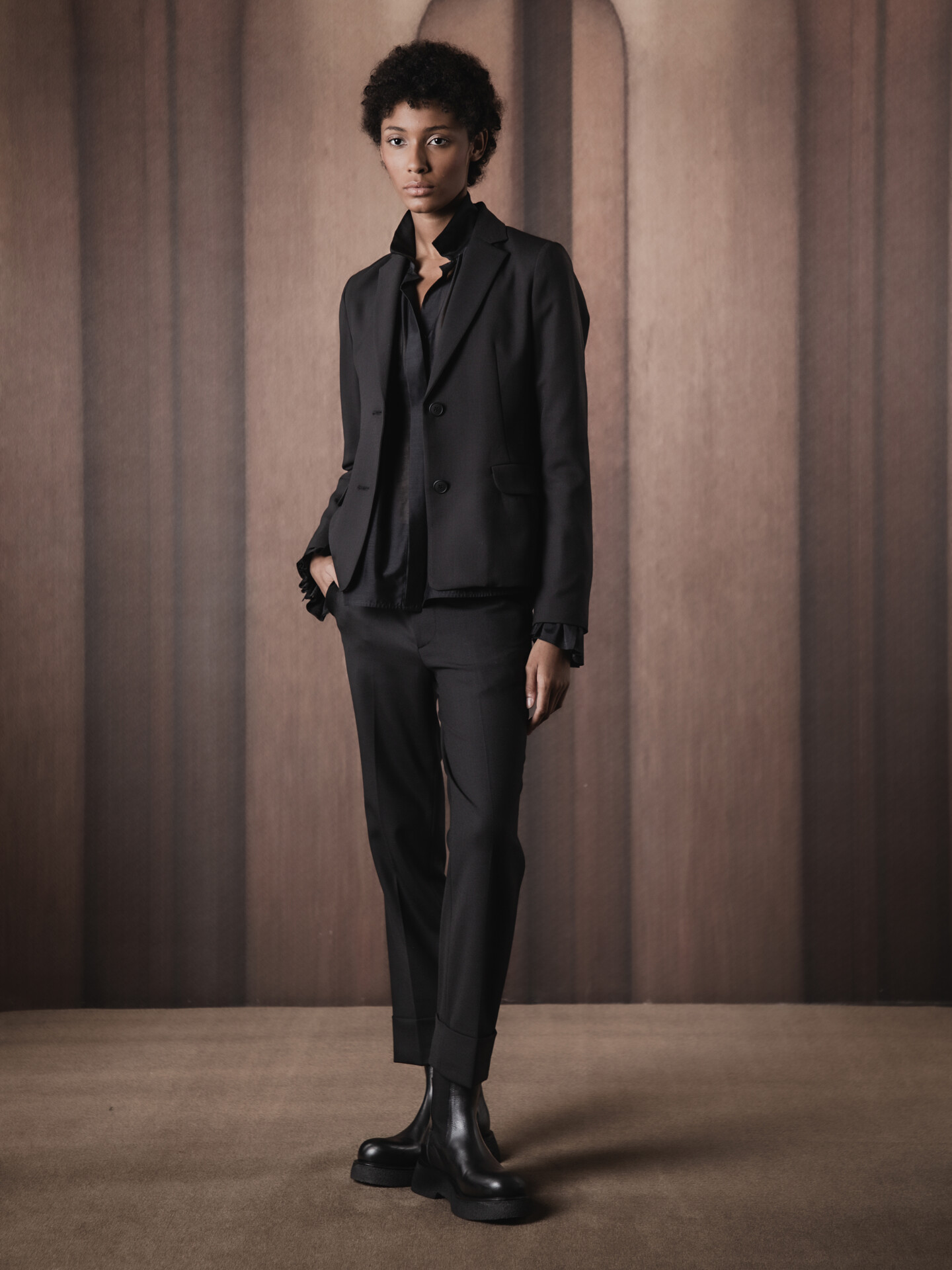 LIS LAREIDA Blazer Damen (900 SCHWARZ)
