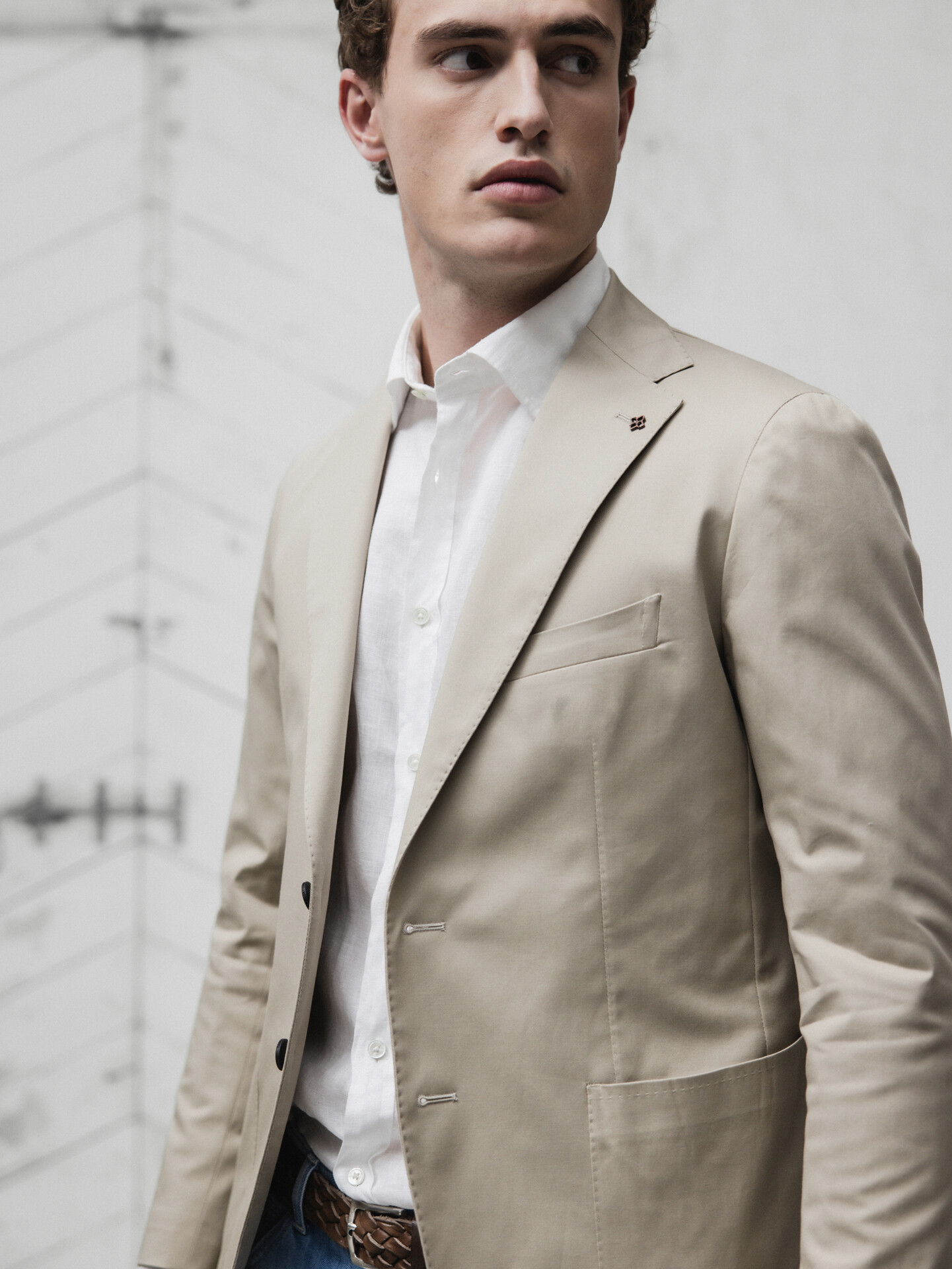 TAGLIATORE Sakko aus Baumwolle Herren (T1126 SAND)