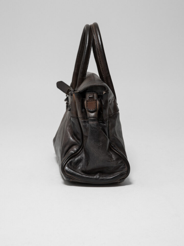 Handtasche aus Leder von NUMERO 10 BLACK online shoppen – DANIELS