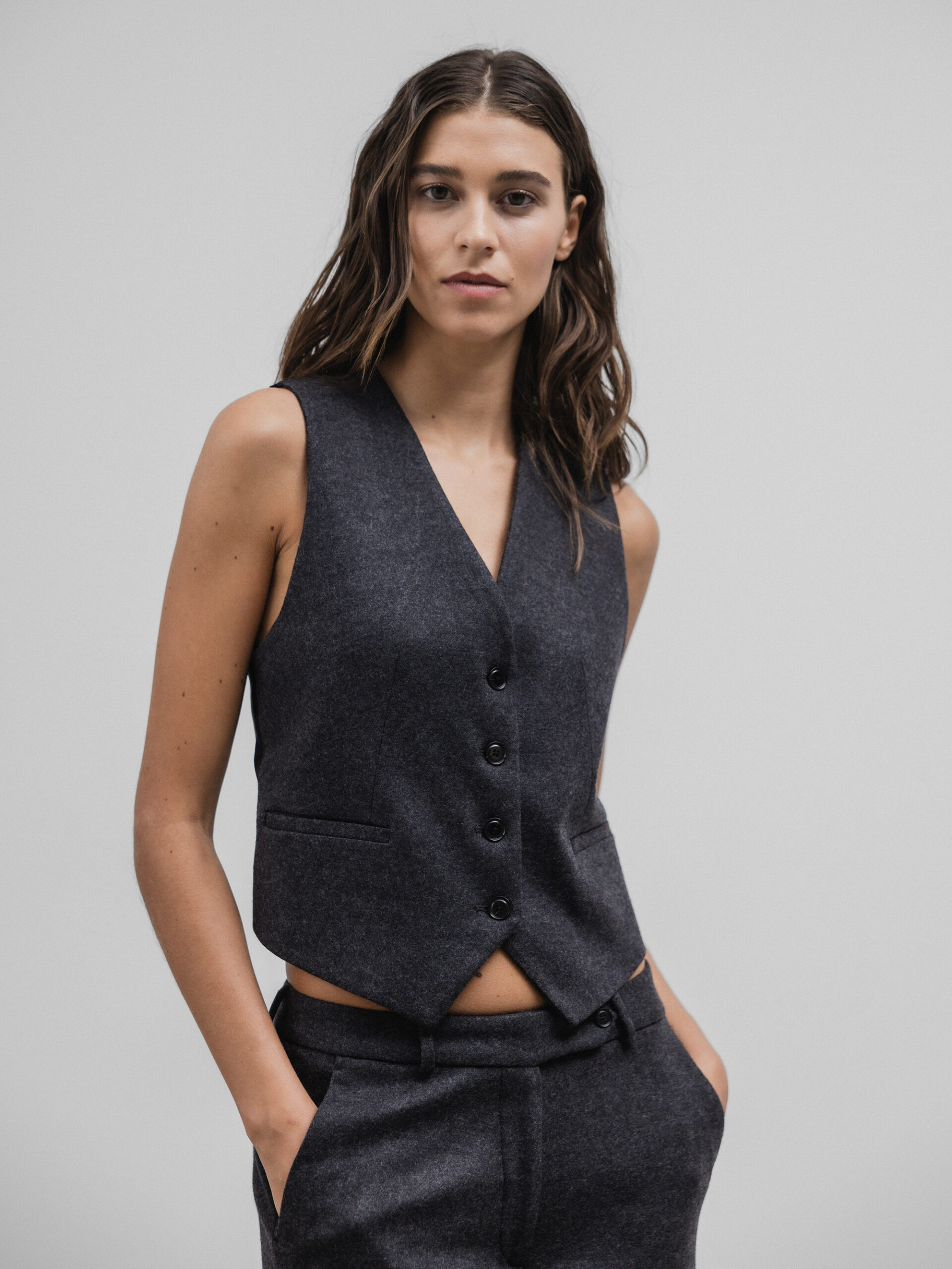 DANIELS Weste Damen (ANTHRA 63)
