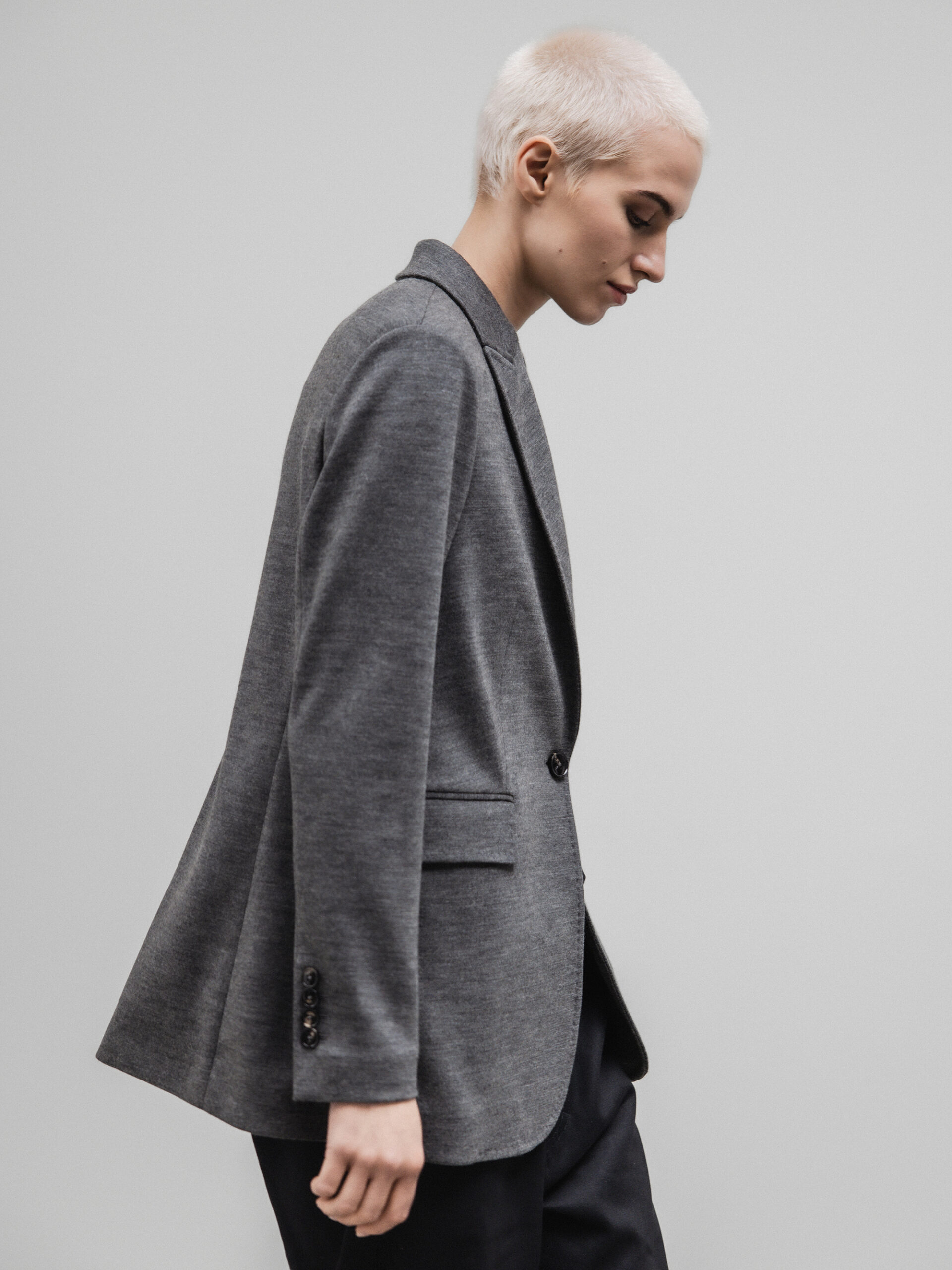 CIRCOLO Blazer Damen (C12 ANTHRA MEL / CAMEL)