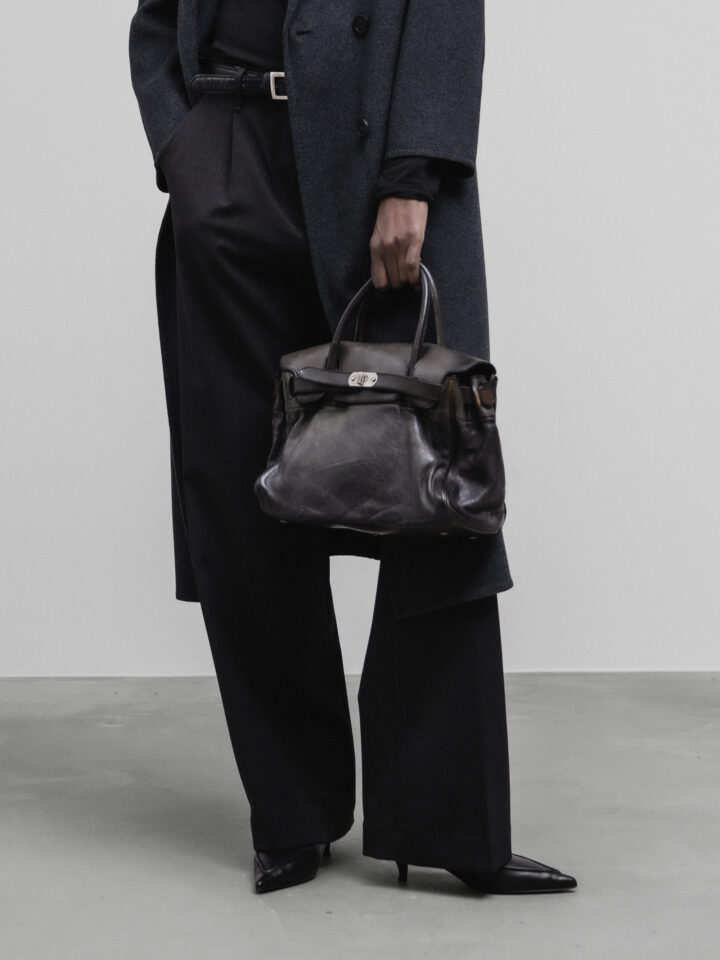 Handtasche aus Leder von NUMERO 10 BLACK online shoppen – DANIELS