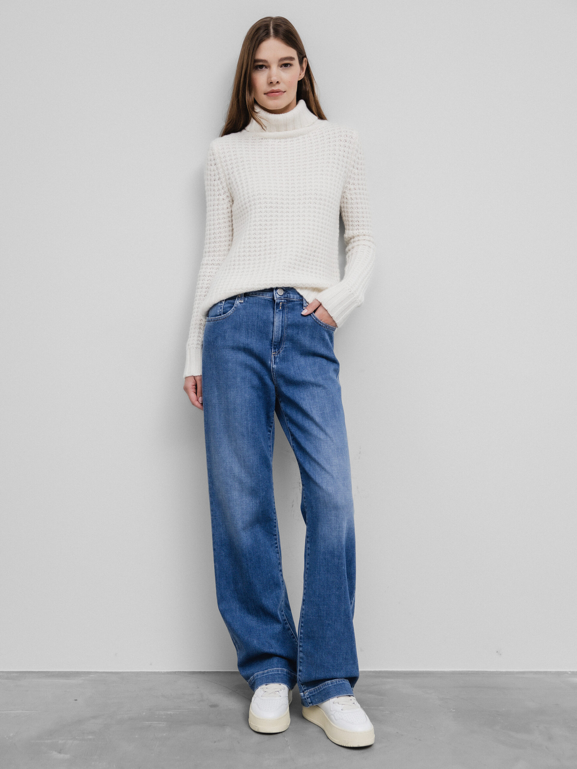 REPLAY Relaxed Straight Fit Jeans Damen (09 STONE WASHED USED)