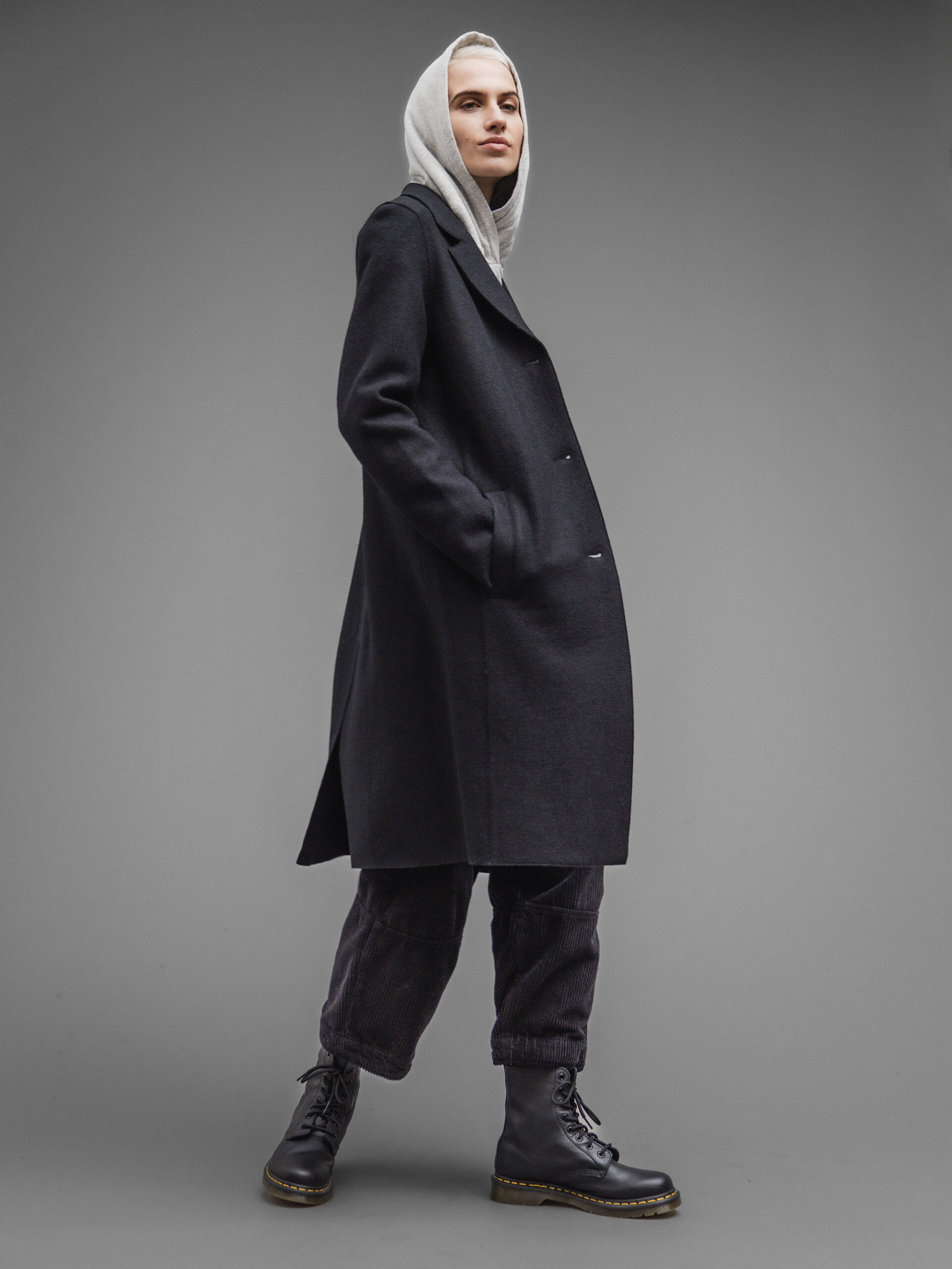 OAKWOOD Wollmantel Damen (501 BLACK)