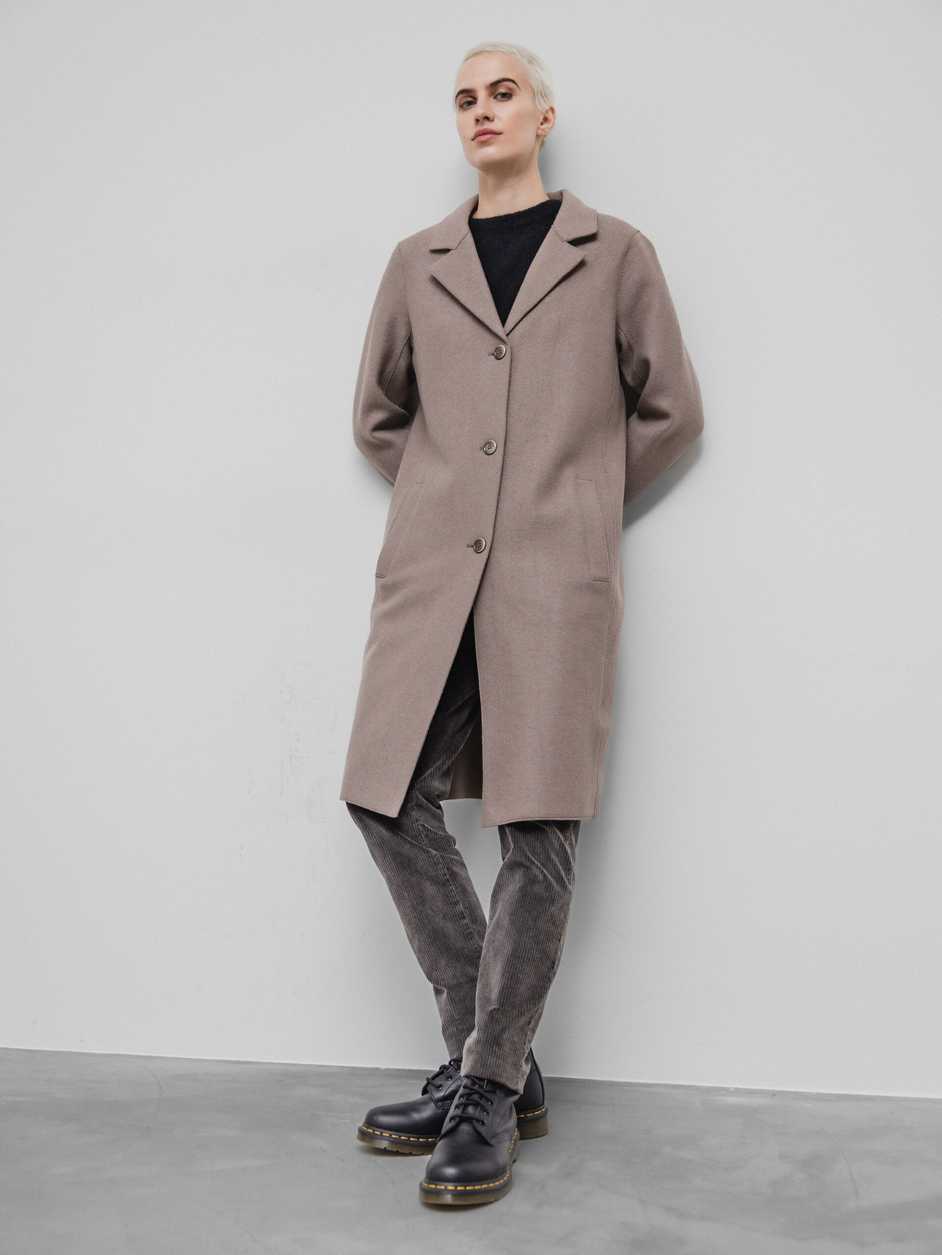 OAKWOOD Wollmantel Damen (525 TAUPE)