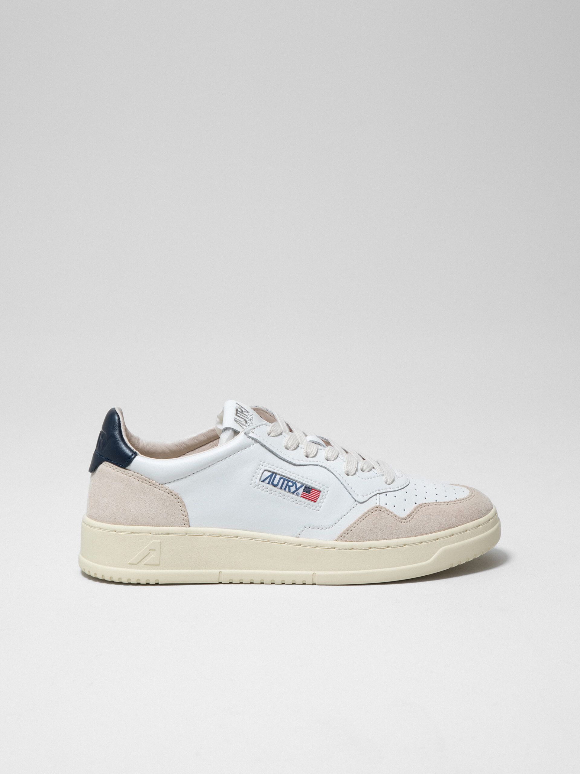 AUTRY Sneaker aus Leder Herren (LS28 WHITE/BLUE)