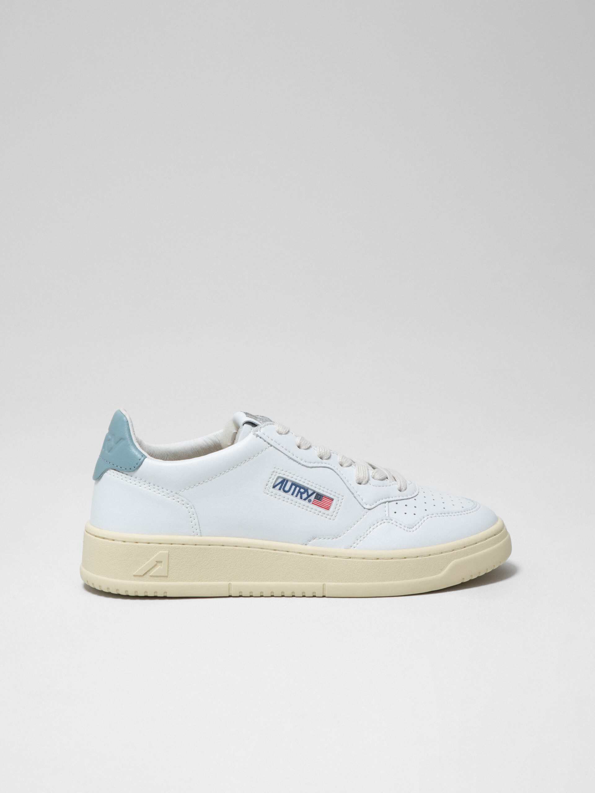 AUTRY Sneaker aus Leder Damen (LL79 WHITE/BLEU)