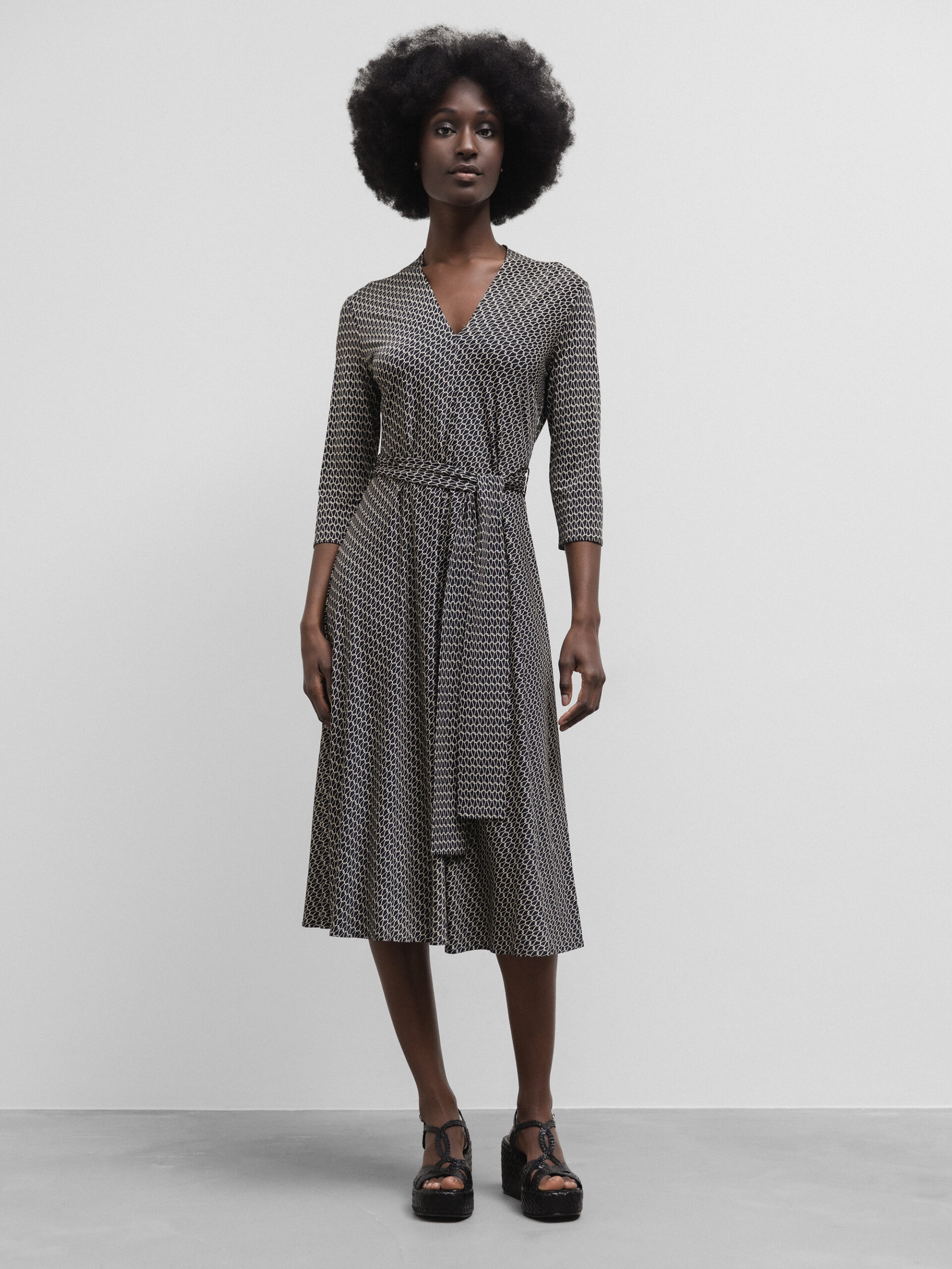 SIYU Midi- Kleid Damen (09 SZ/ECRU)