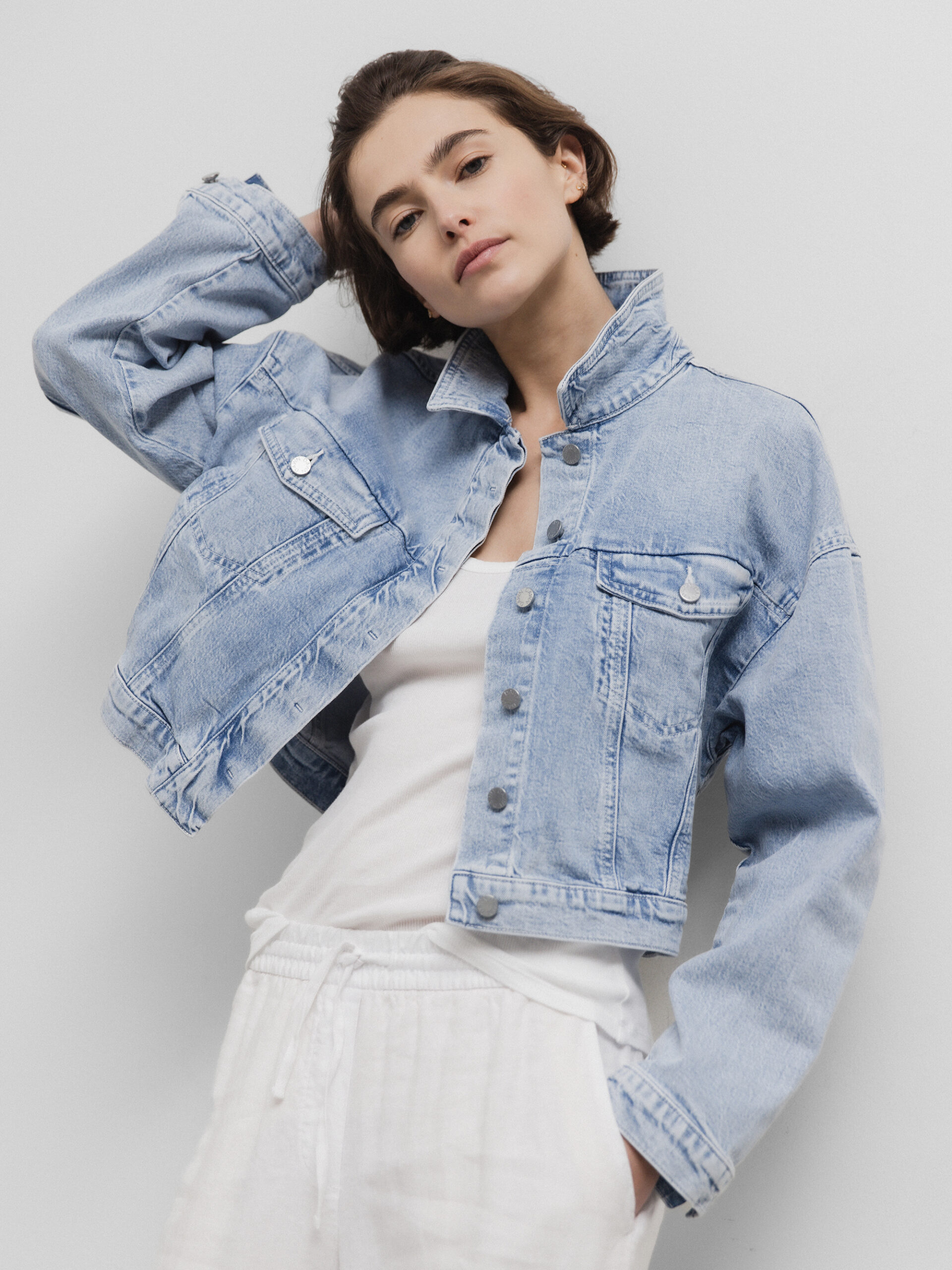 DAWN Jeansjacke Damen (200 LT BLUE)