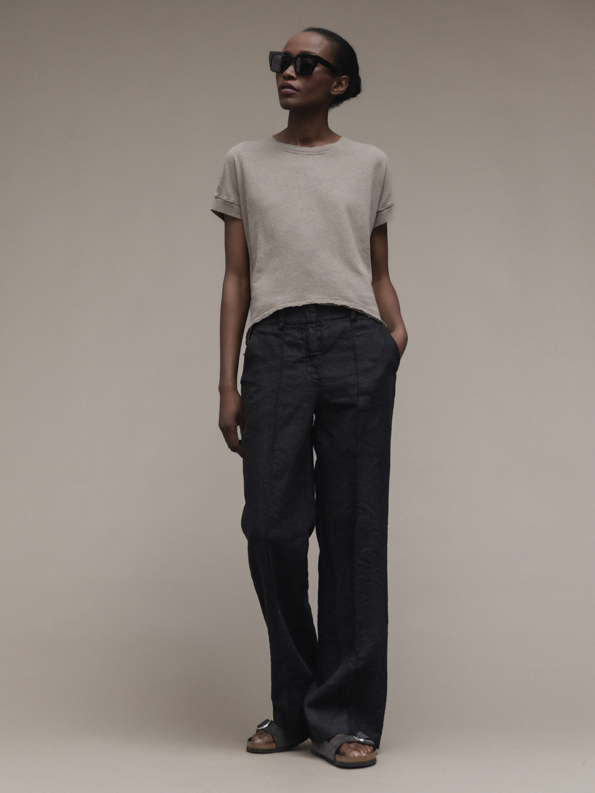 DANIELS T-Shirt Damen (TAUPE)