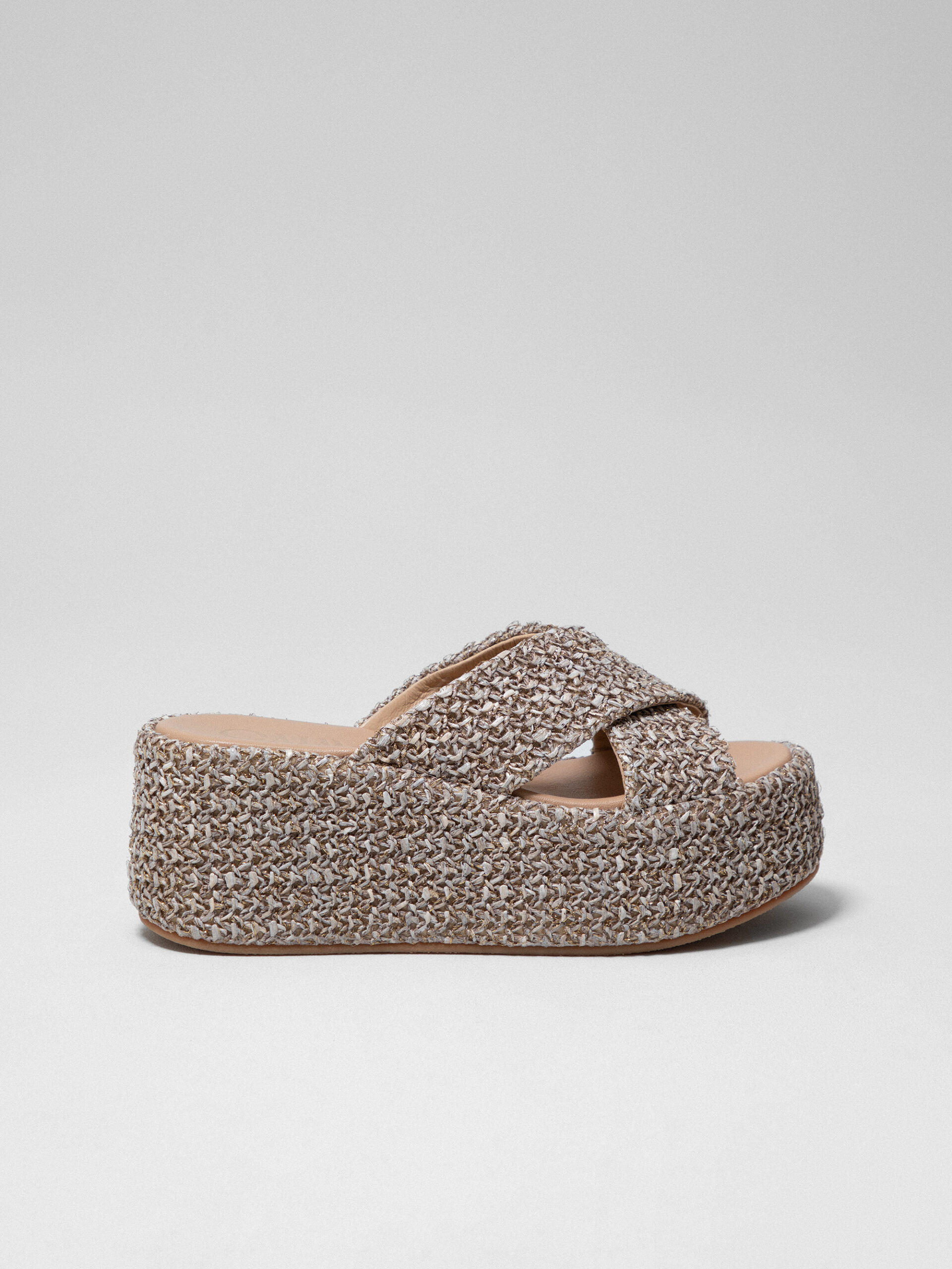 GAIMO Plateau- Sandalen Damen (710 MOKA)