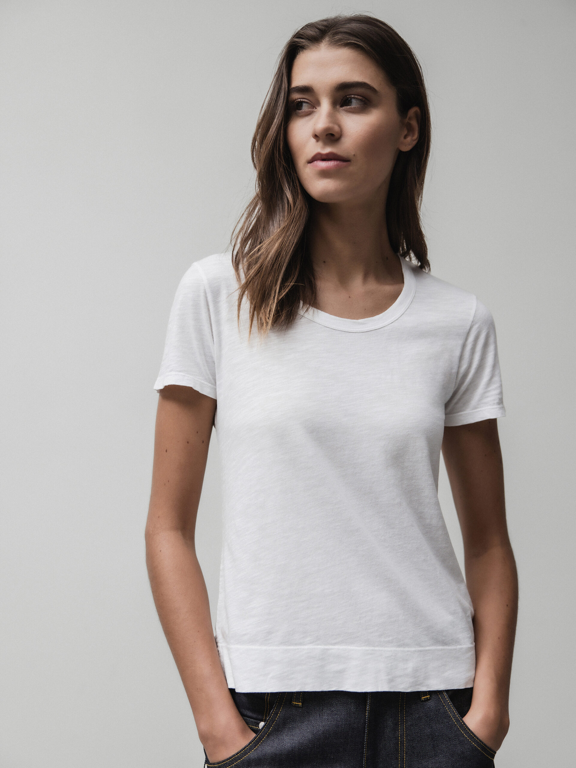 DANIELS T-Shirt aus Baumwolle Damen (WEISS REAC)