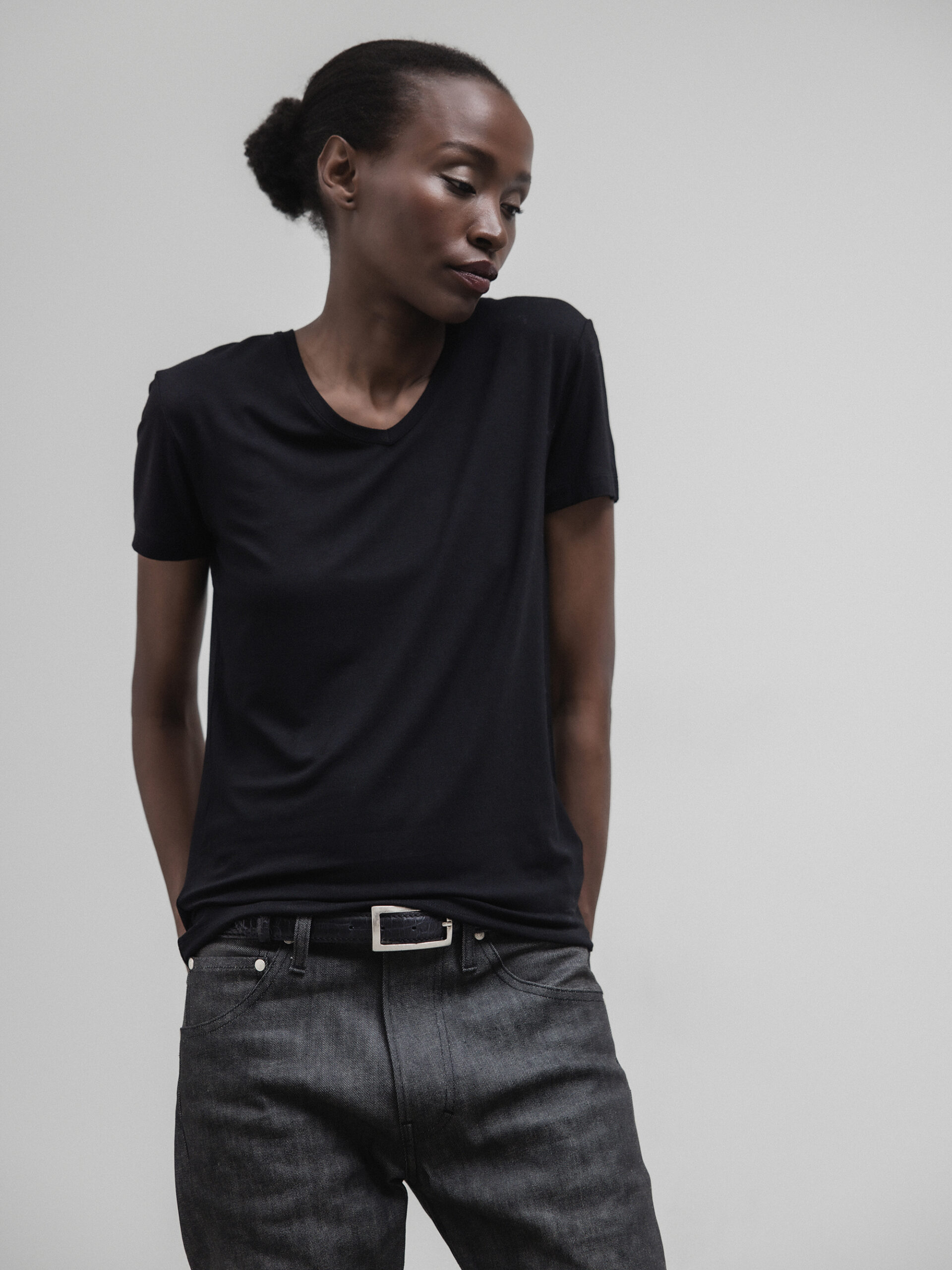 DANIELS T-Shirt Damen (SCHWARZ)