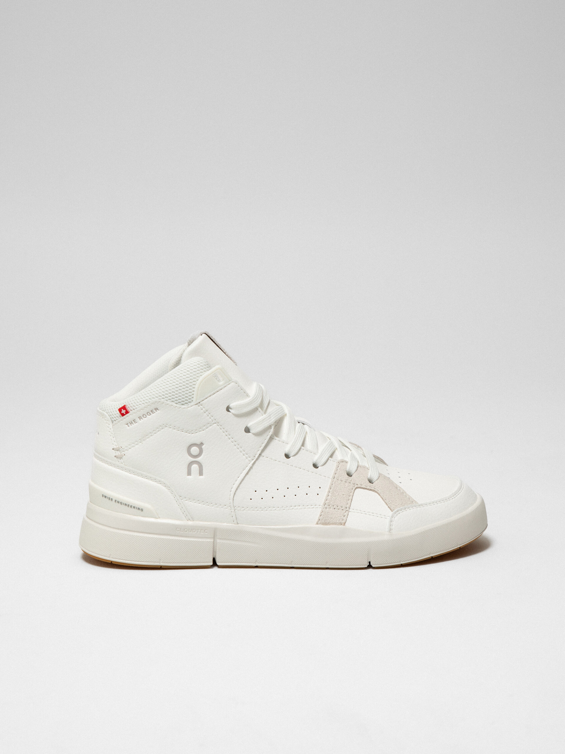 ON Hoher Sneaker Damen (WHITE SAND)