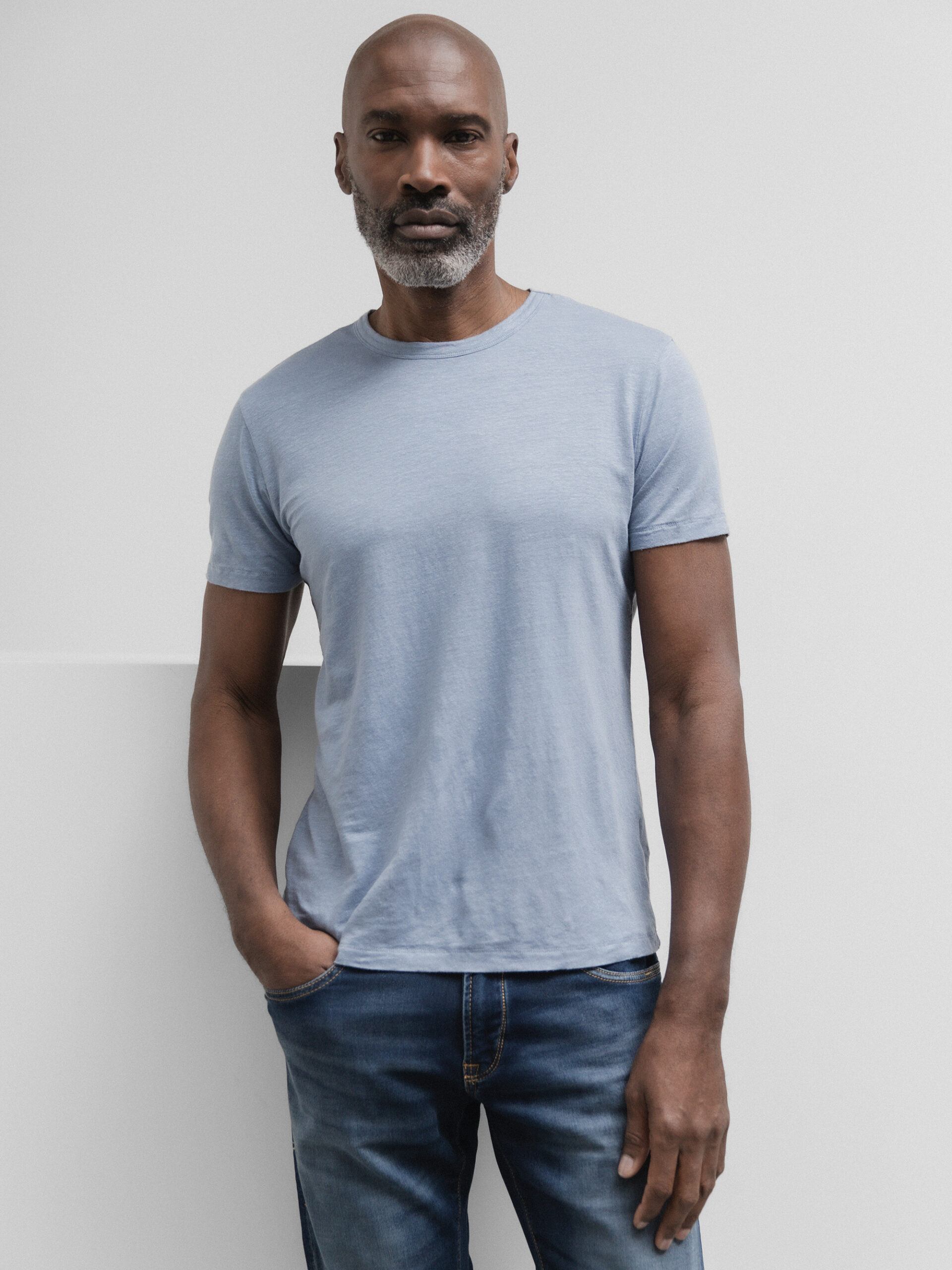 DANIELS T-Shirt aus Leinen Herren (JEANS)