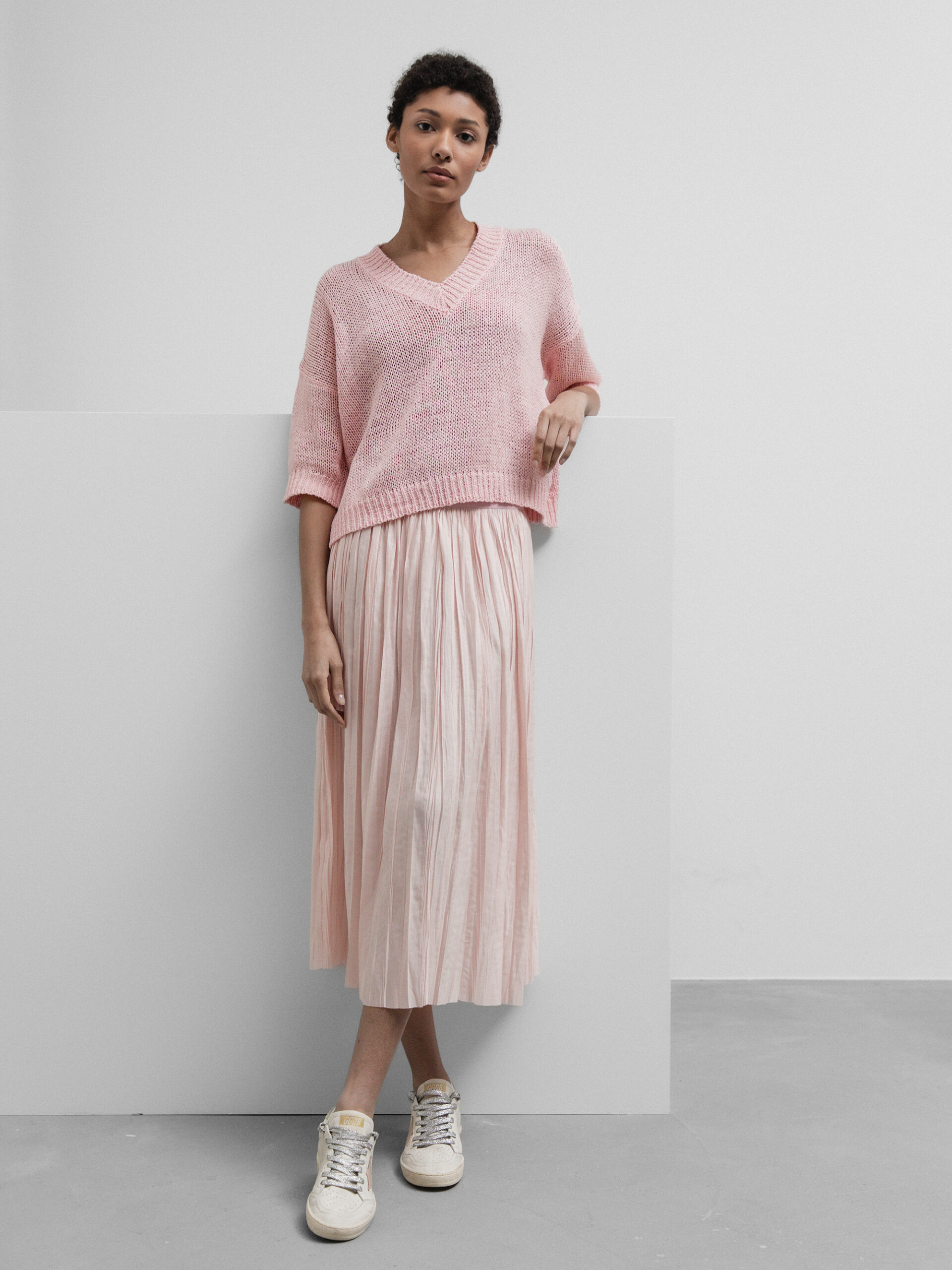 ROBERTO COLLINA Midi- Rock Damen (31 ROSE)