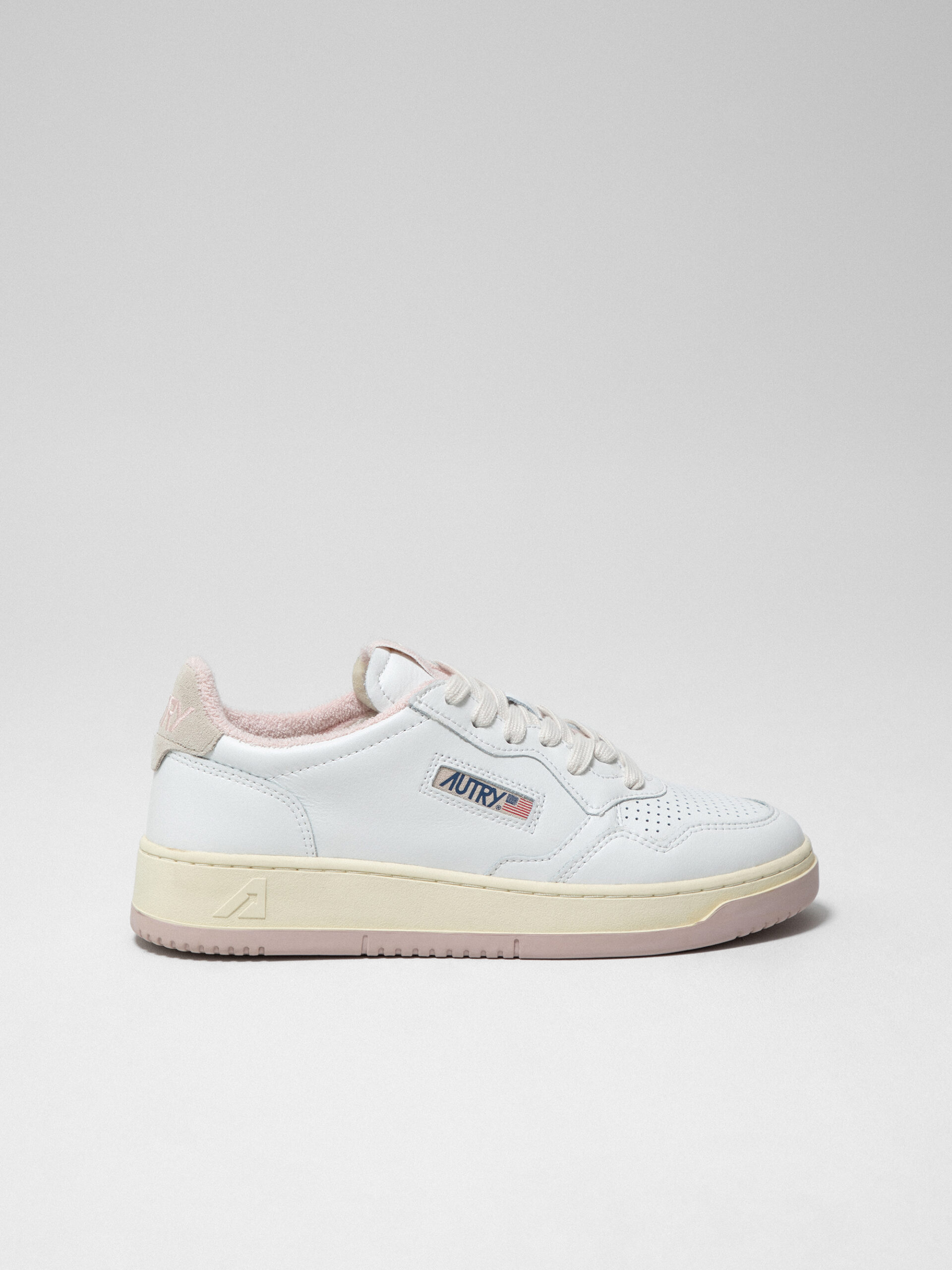 AUTRY Sneaker aus Leder Damen (VS07 WHITE/ROSE)