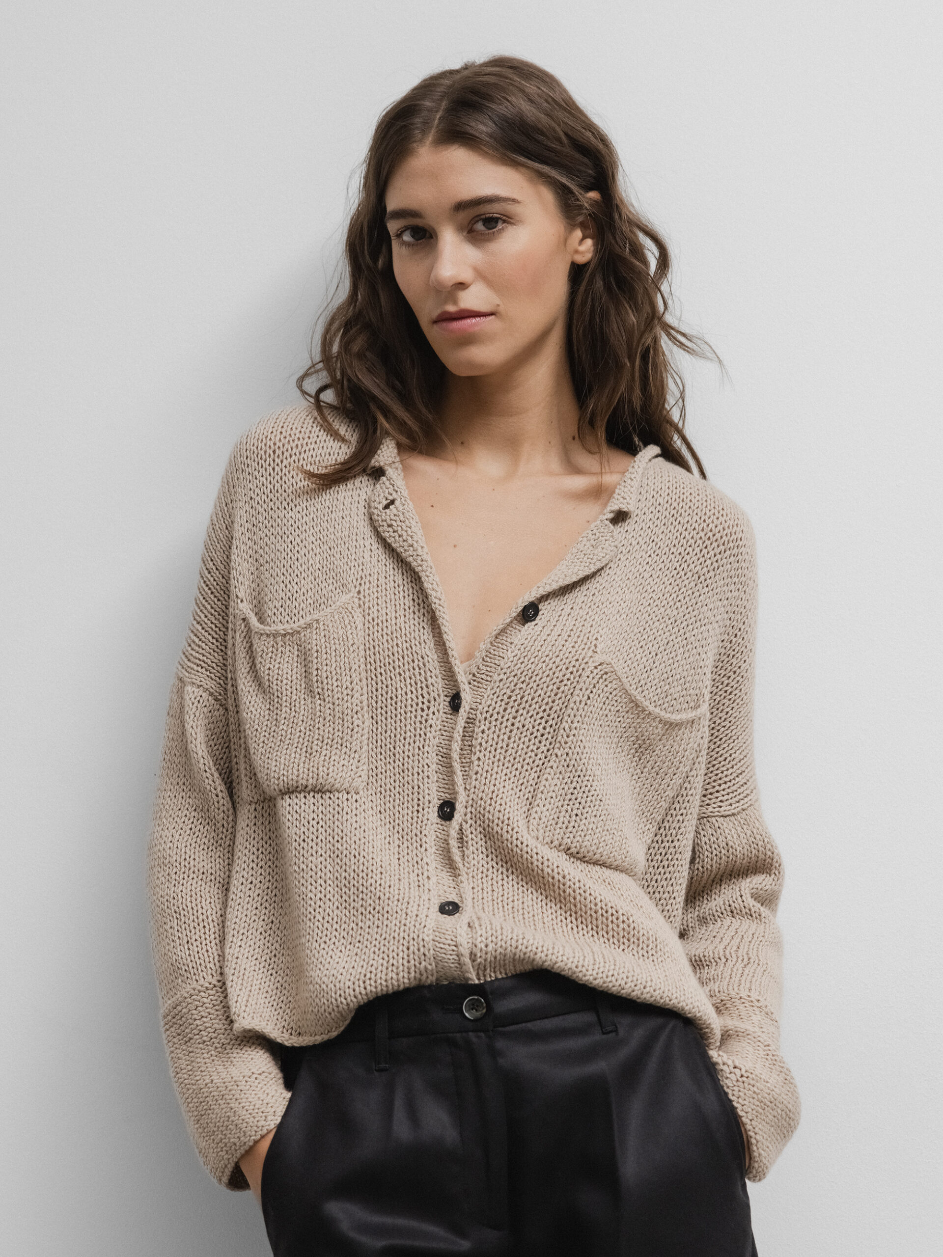 ILONA VON PREUSCHEN Strickjacke Damen (NATURAL)