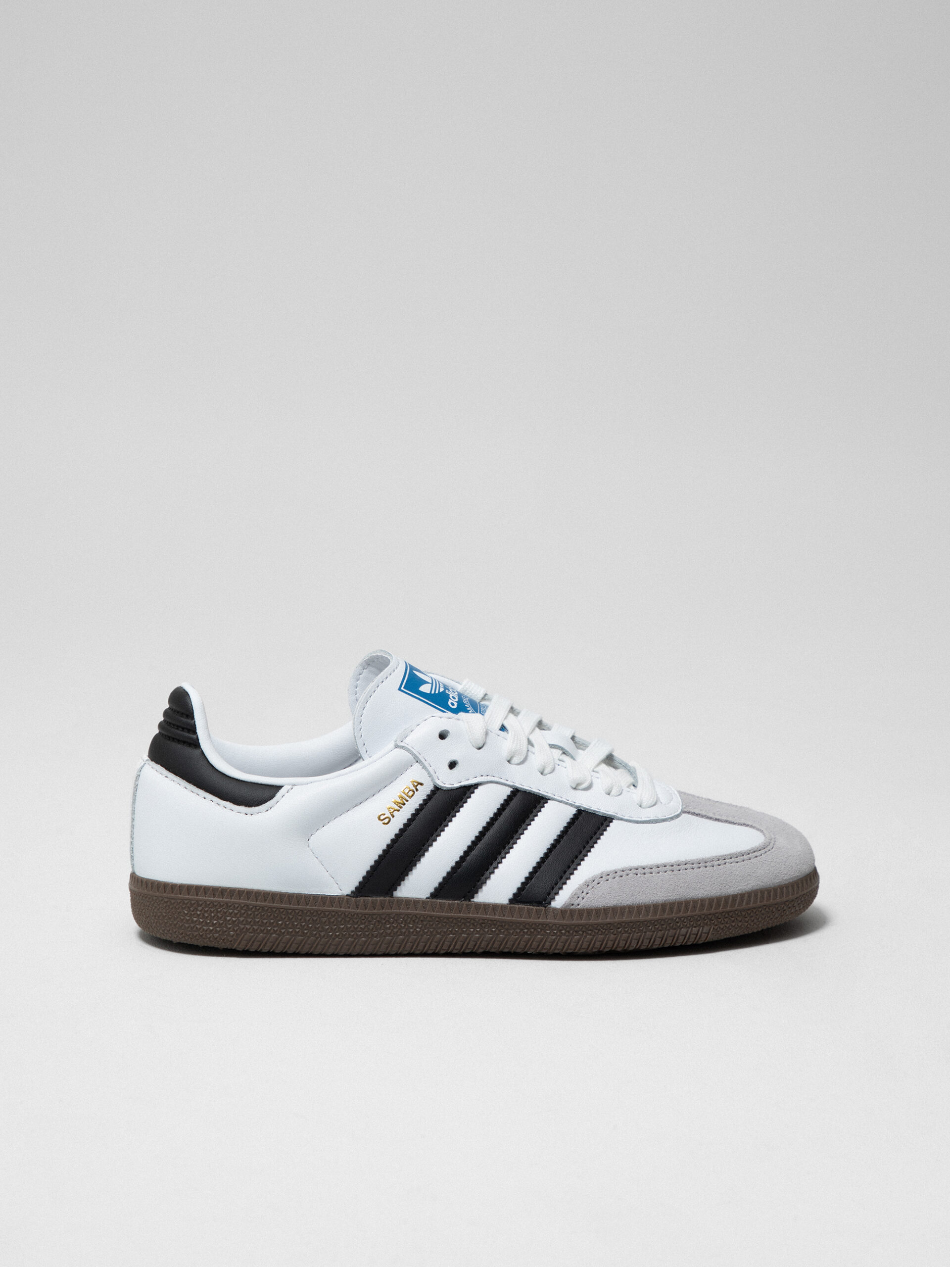 ADIDAS Sneaker aus Leder Damen (B75806 WHITE/BLACK)