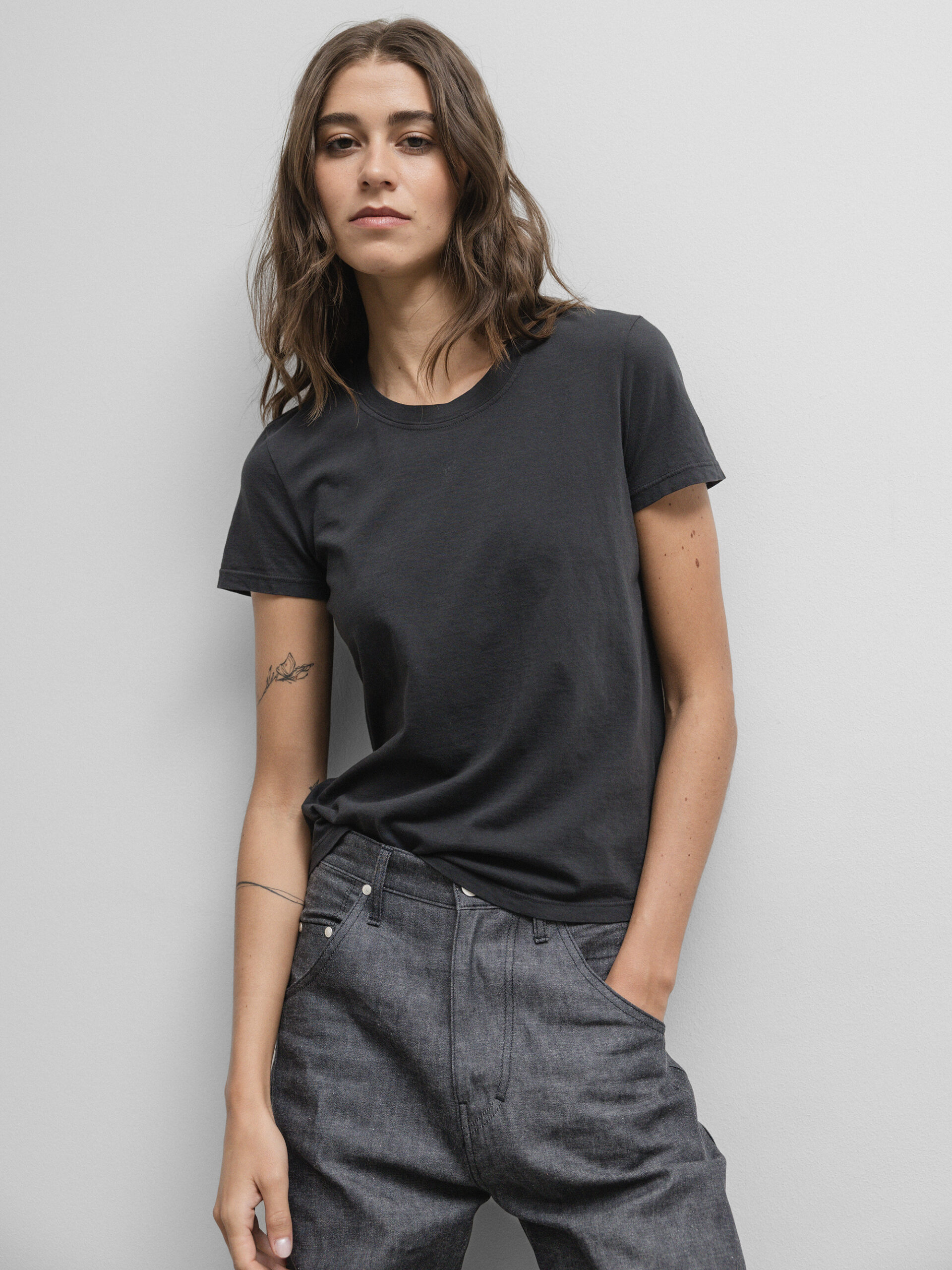 JAMES PERSE T-Shirt Damen (CARBON)
