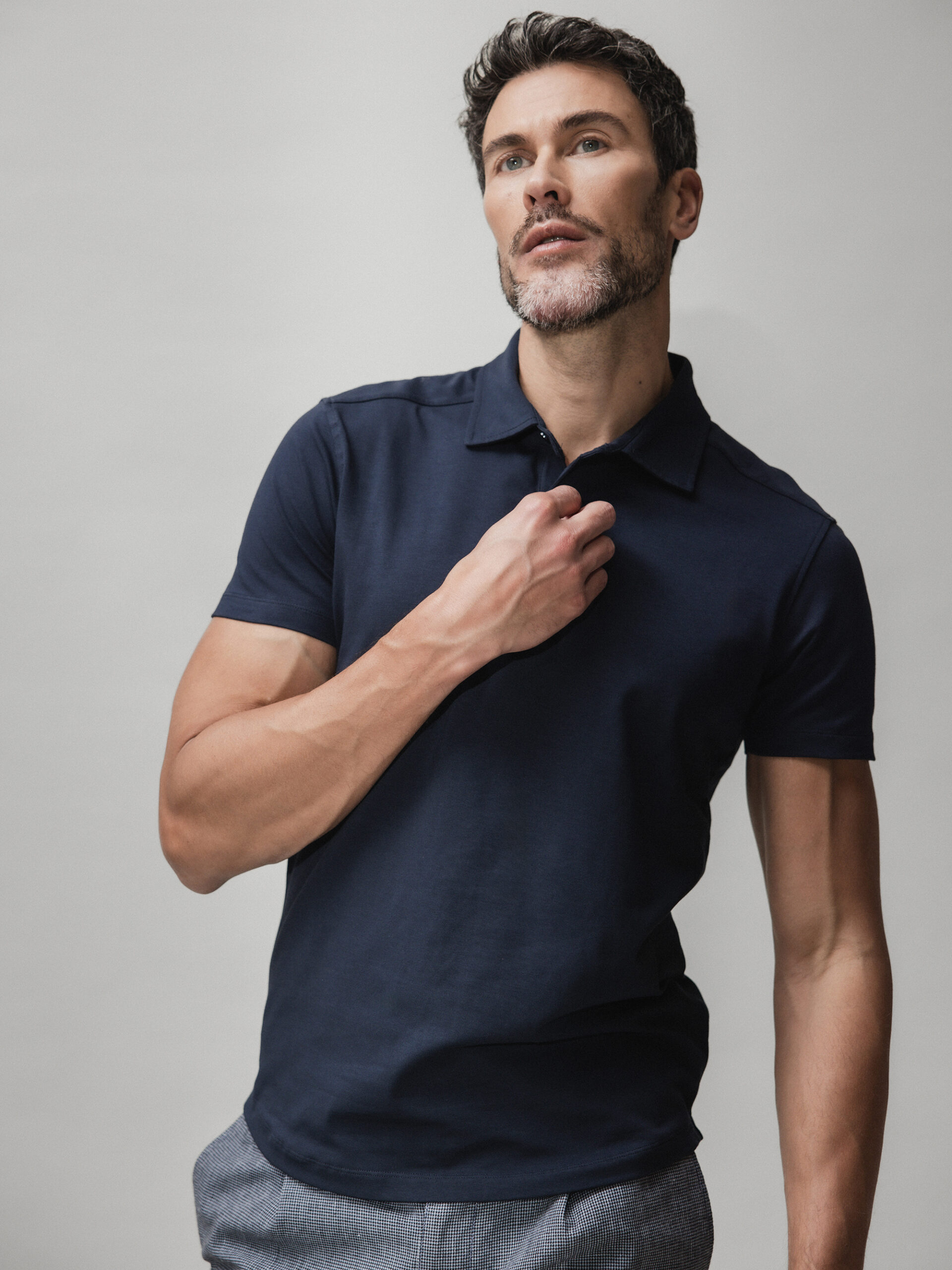 DANIELS Kurzarm- Poloshirt Herren (NAVY)