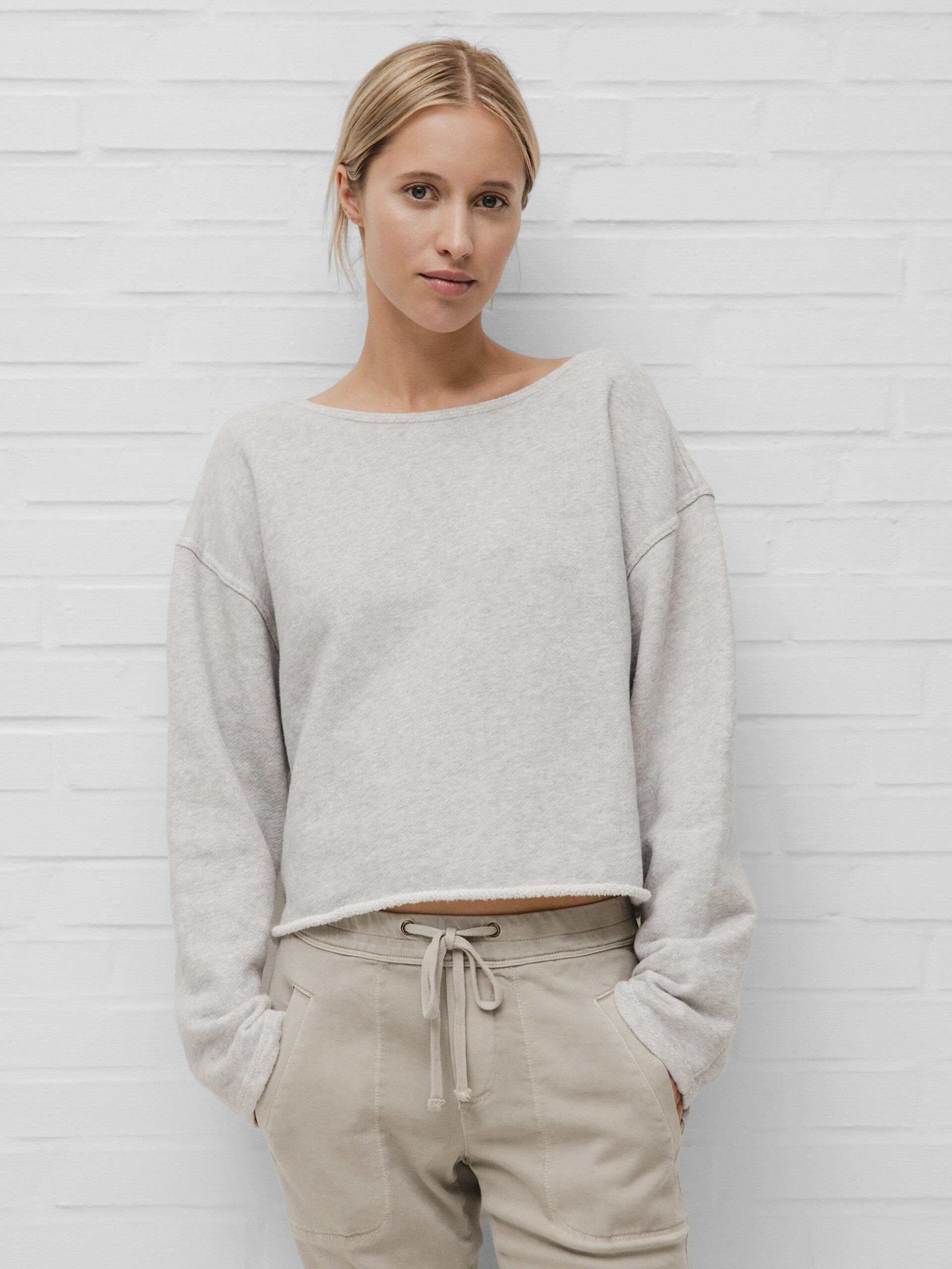AMERICAN VINTAGE Sweatshirt Damen (POLAIRE CHINE)