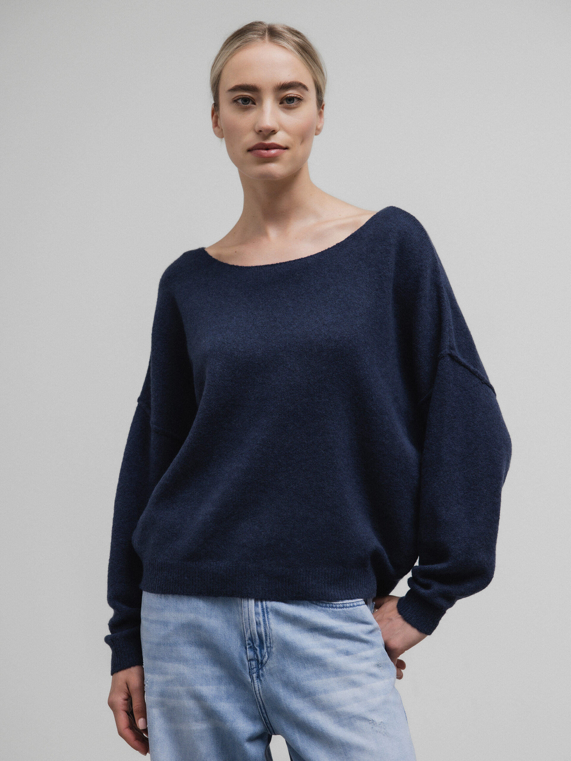 AMERICAN VINTAGE Pullover Damen (NAVY BLUE CHINE)