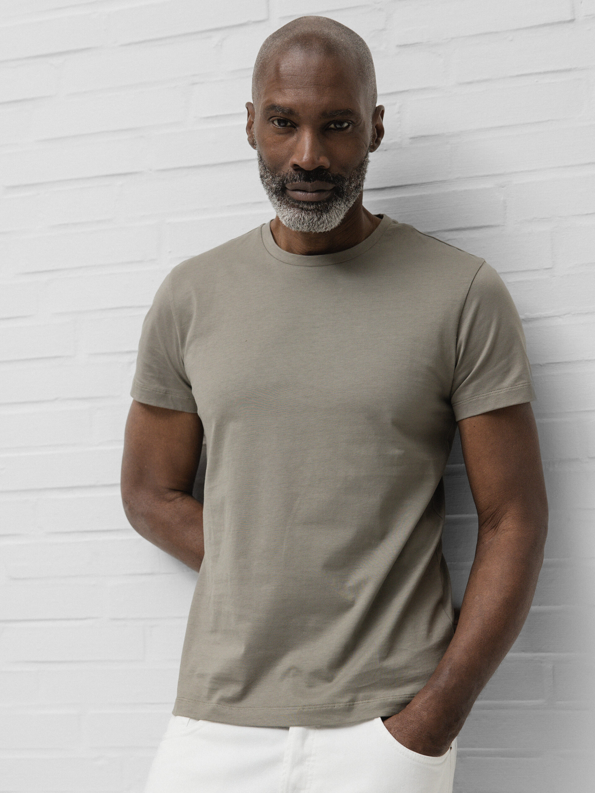 DANIELS T-Shirt aus Baumwolle Herren (TAUPE)