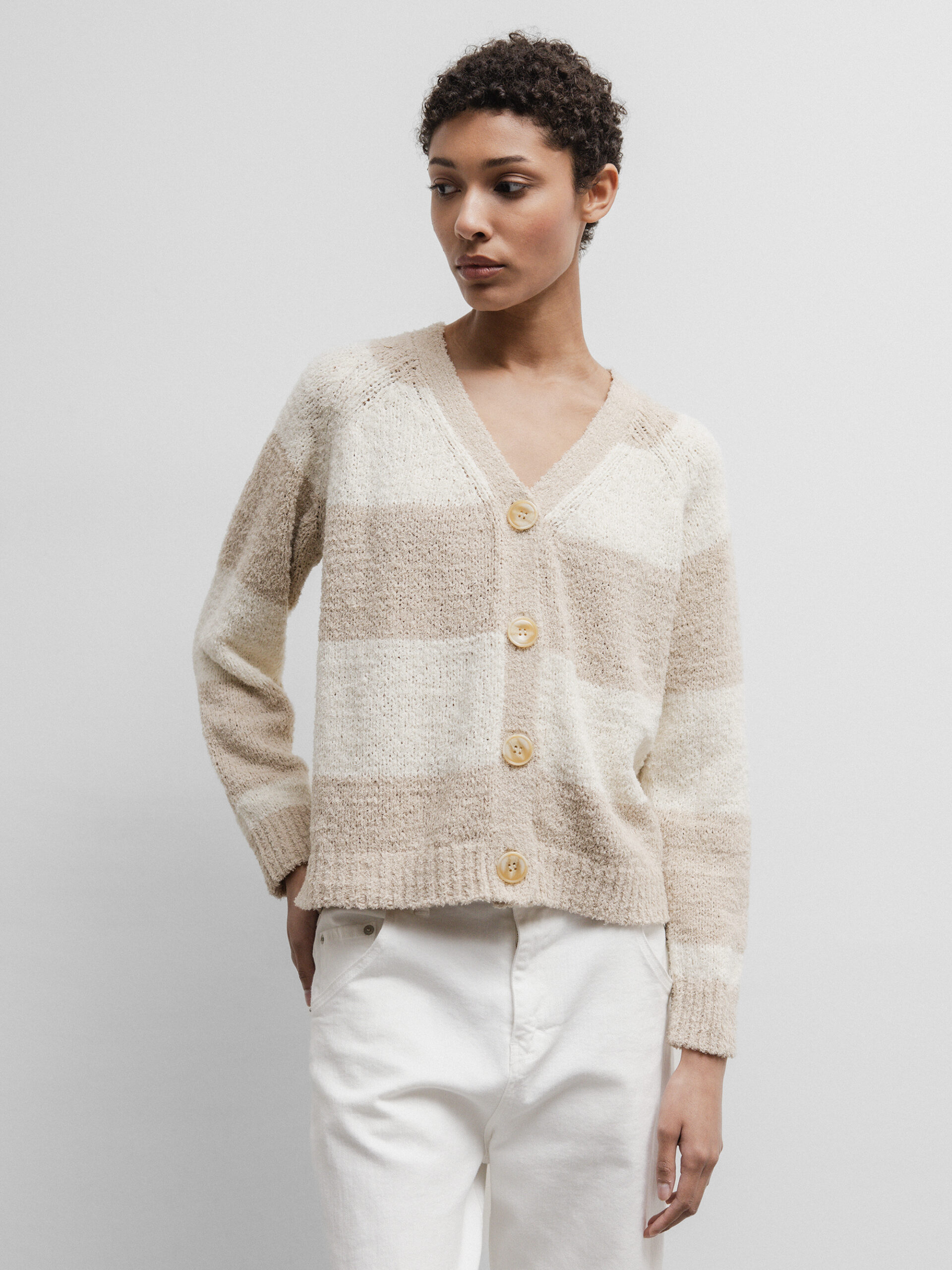 ZHRILL Strickjacke Damen (248 SAND)
