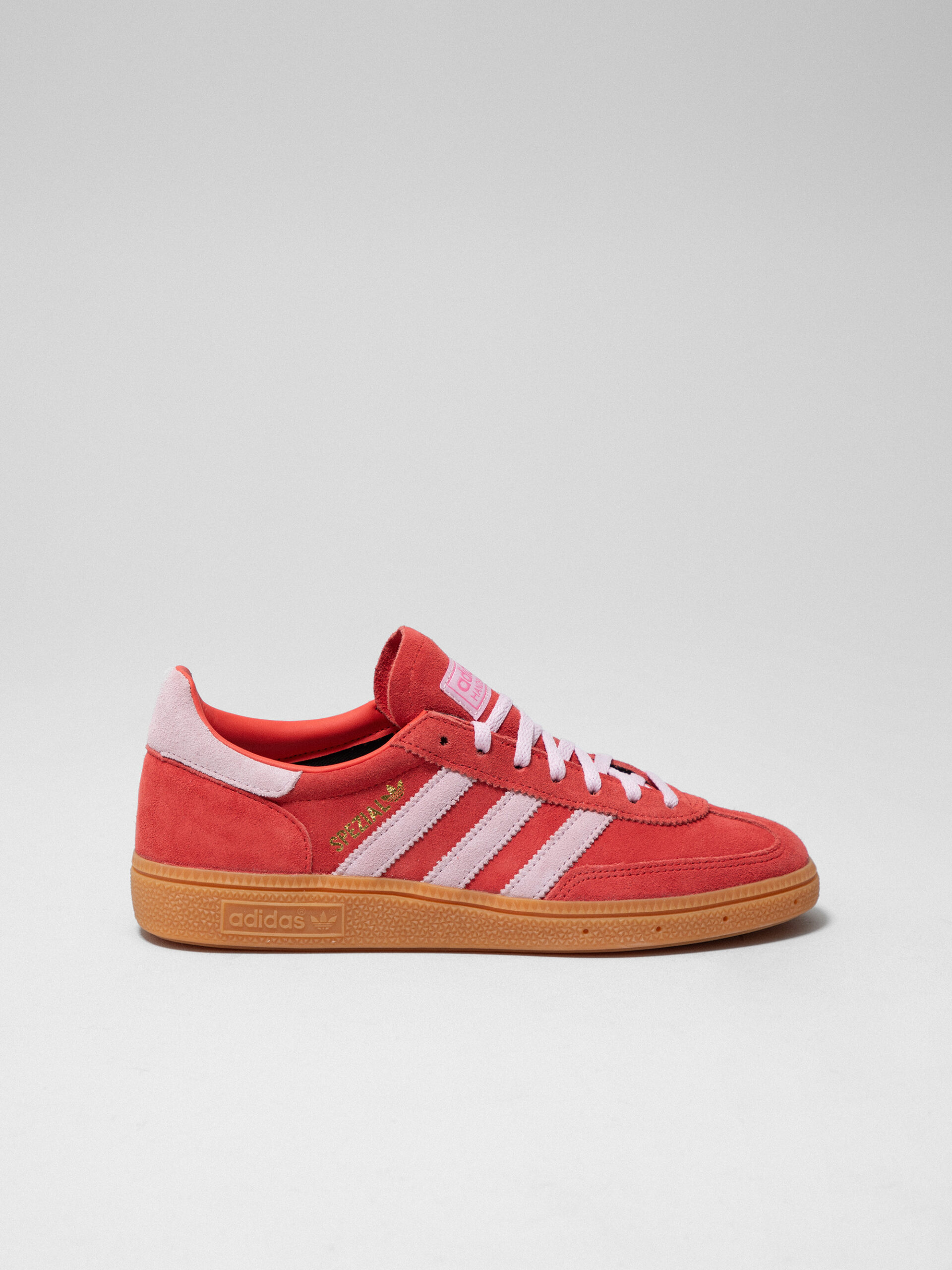 ADIDAS Sneaker aus Veloursleder Damen (IE5894 ROT/PINK)