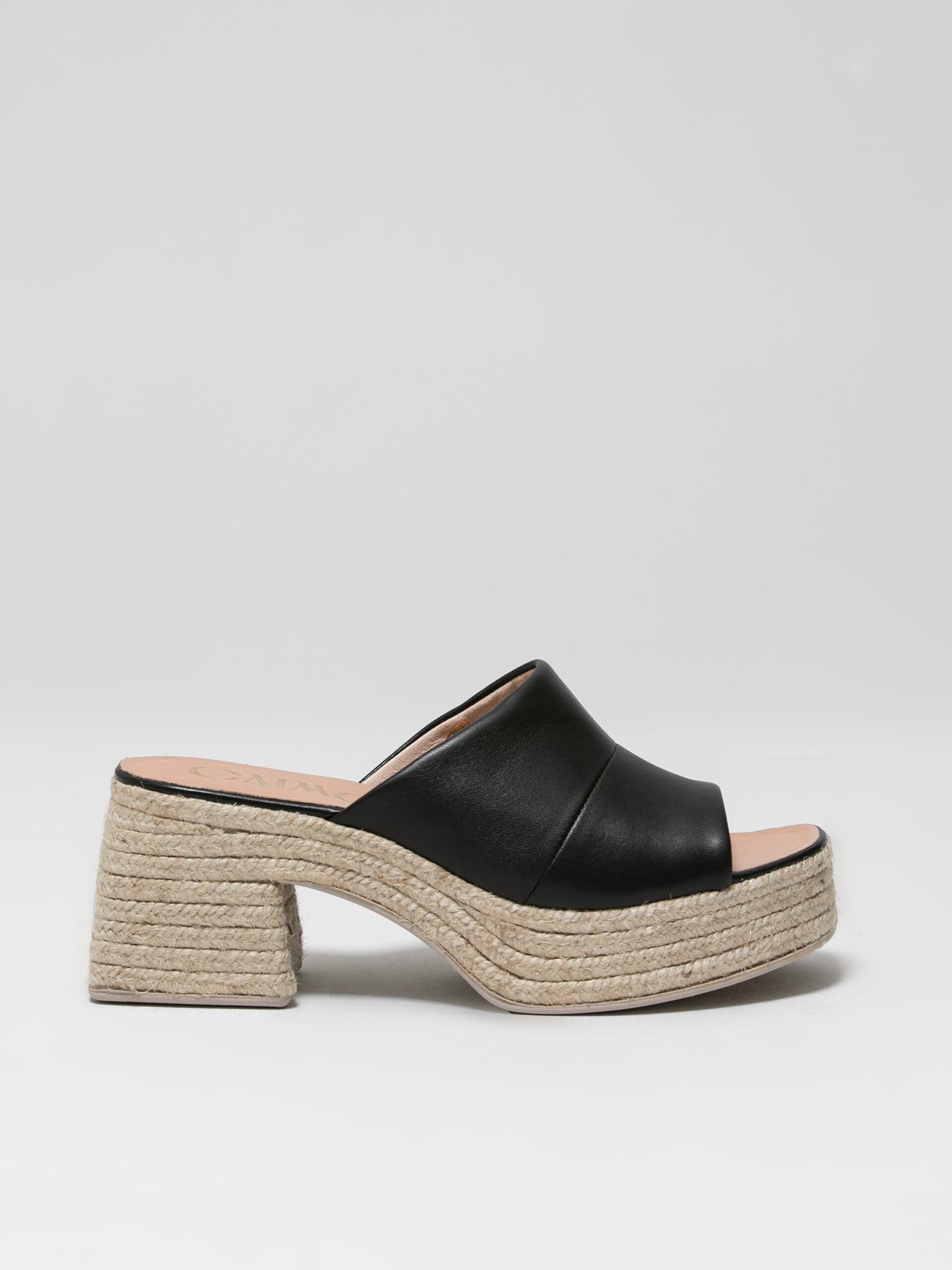 GAIMO Plateau- Sandalen Damen (NEGRO)