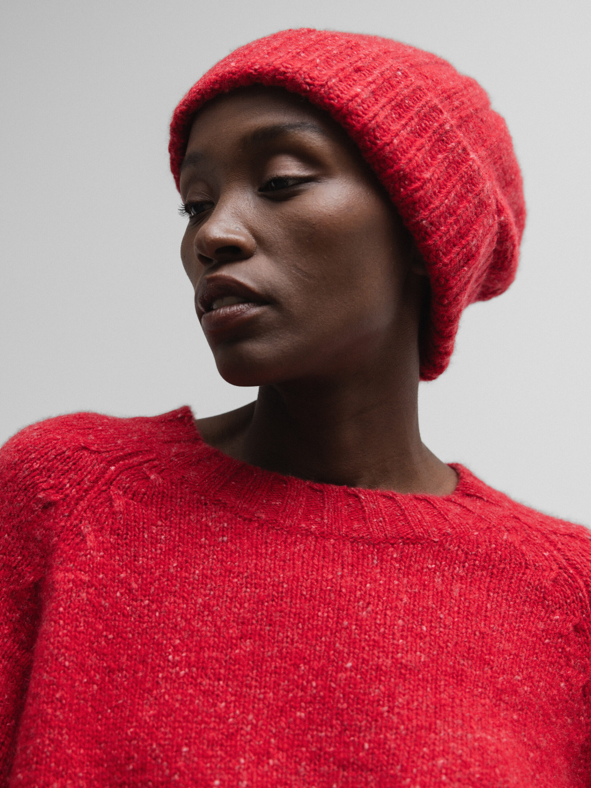 DANIELS Mütze aus Cashmere Damen (ROT 1031)