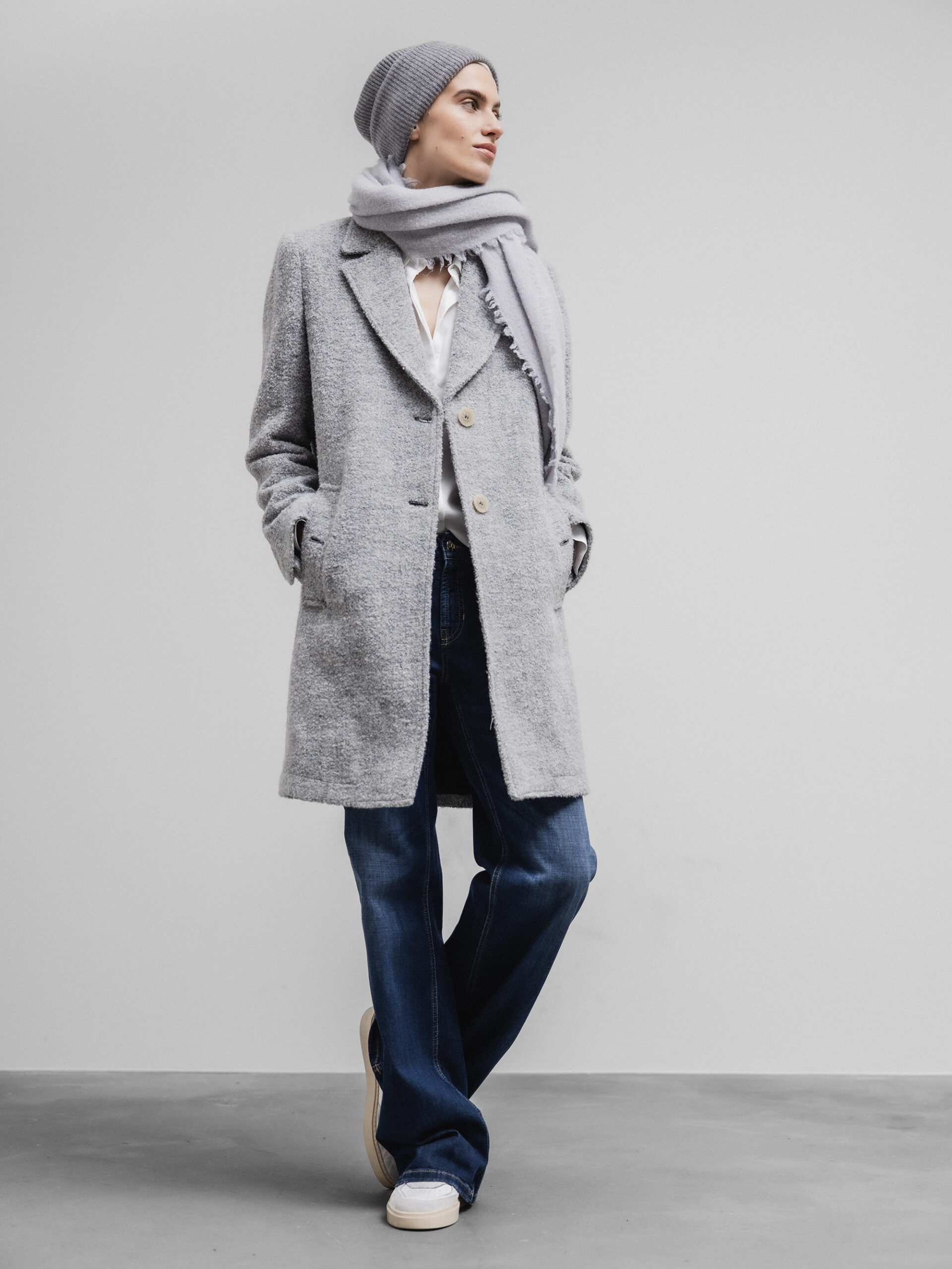 CAMPLIN Mantel Damen (GP L.GREY)