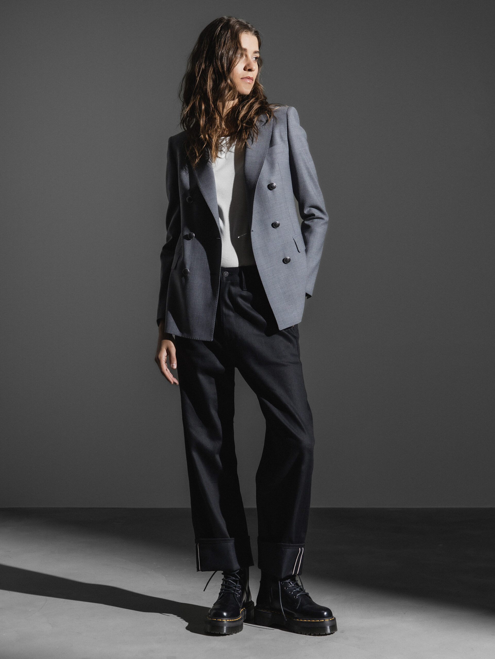 LIS LAREIDA Wide Leg Jeans Damen (900 SCHWARZ)