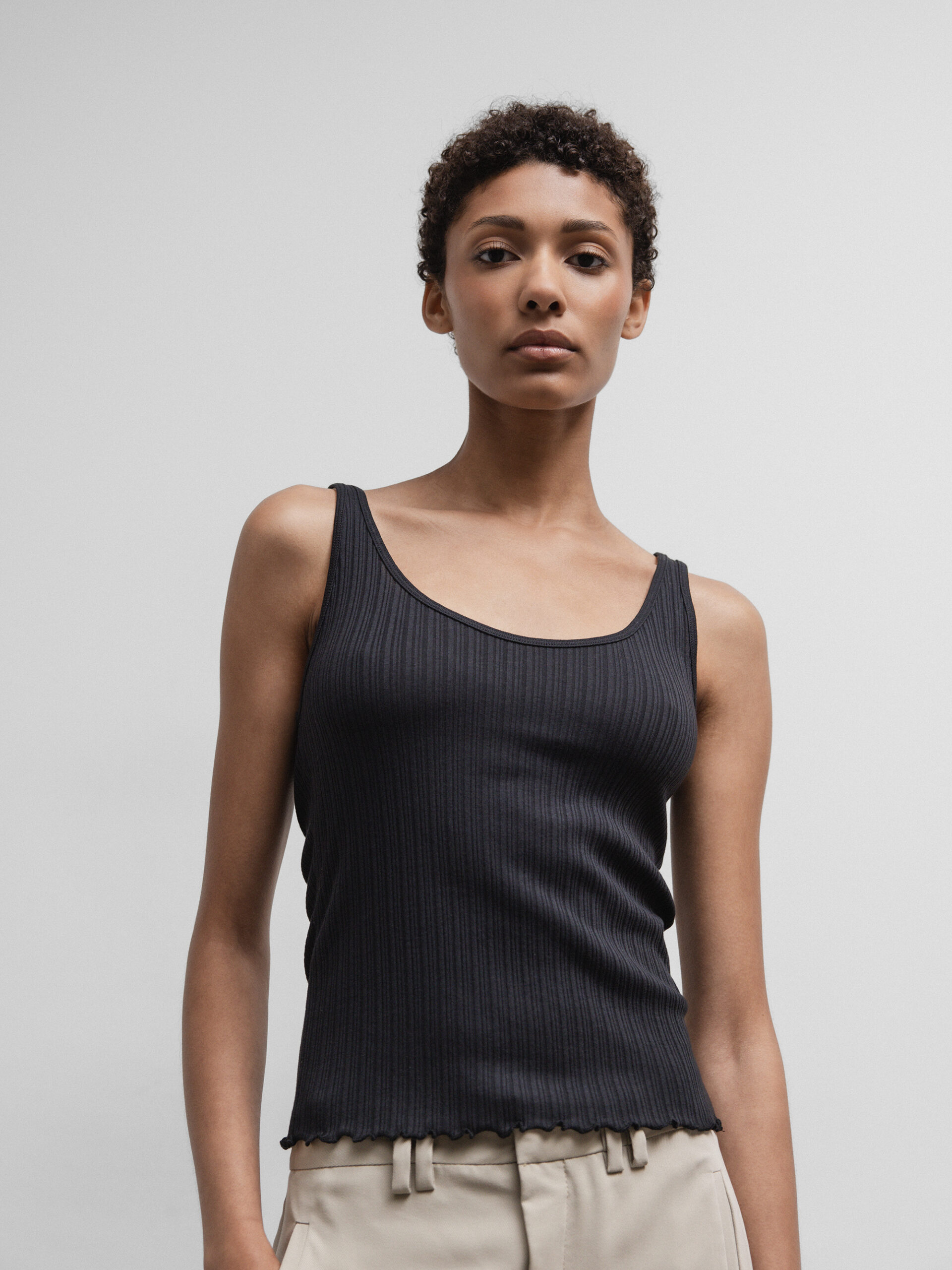 DRYKORN Top Damen (1000 BLACK)