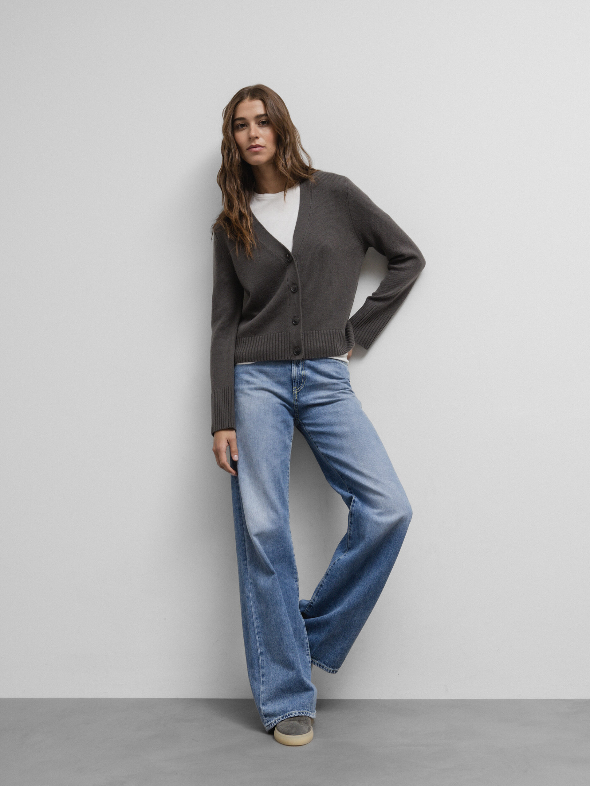 DANIELS Strickjacke aus Cashmere-Mix Damen (ELEFANT 7838)