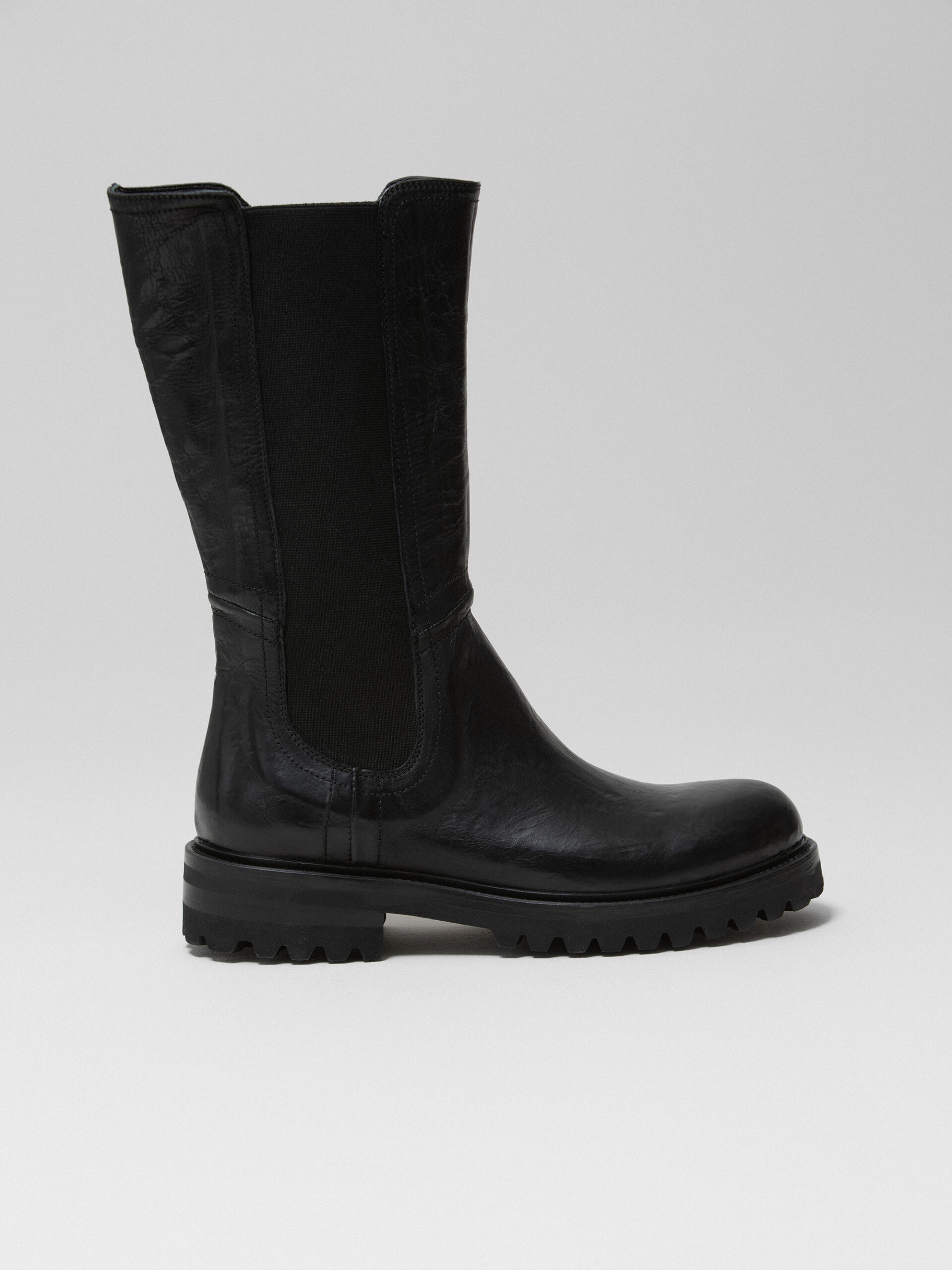 DUCANERO SRL Stiefel aus Leder Damen (NERO)