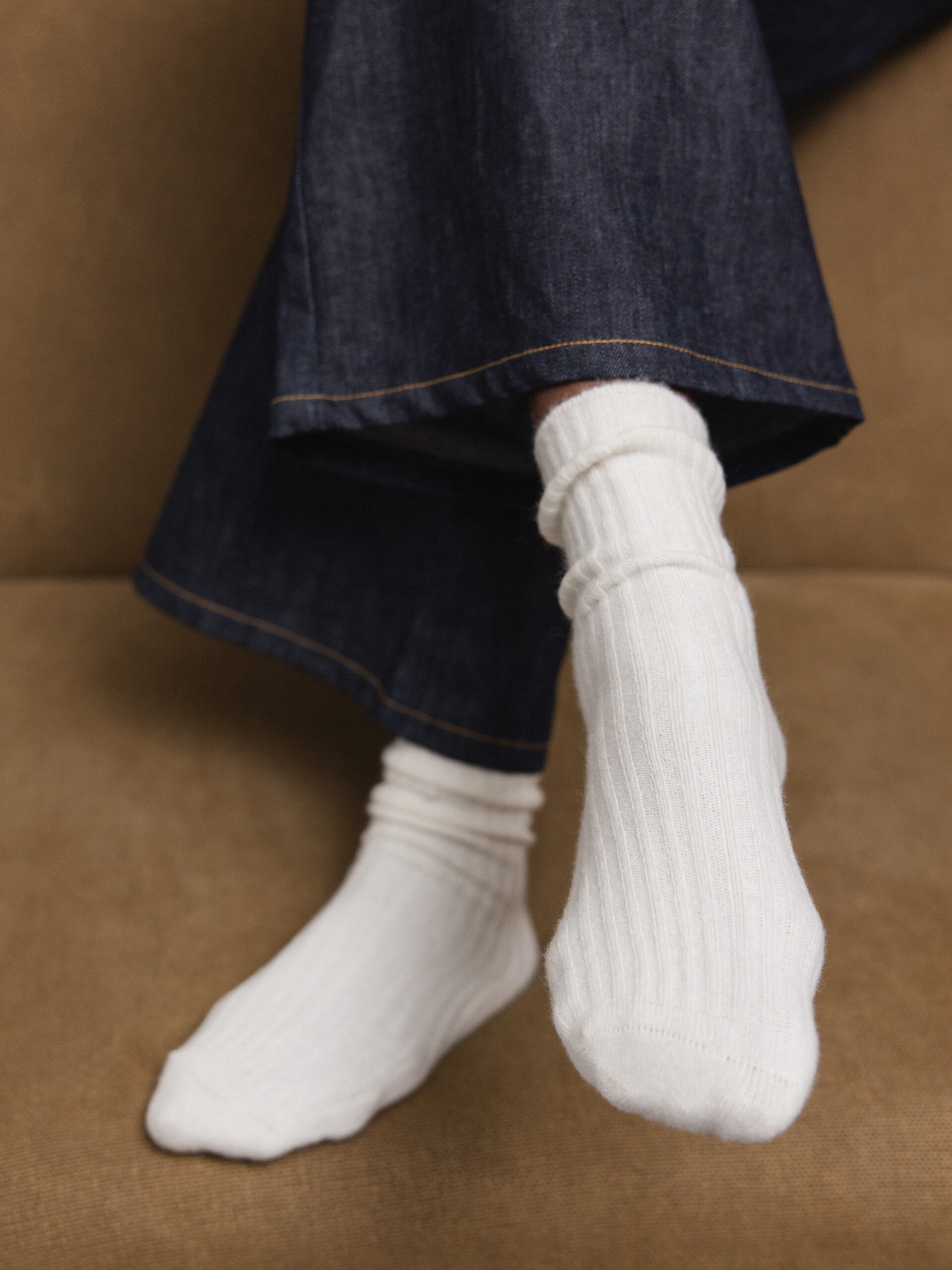 DANIELS Socken aus Cashmere Damen (OFF WHITE 27037)