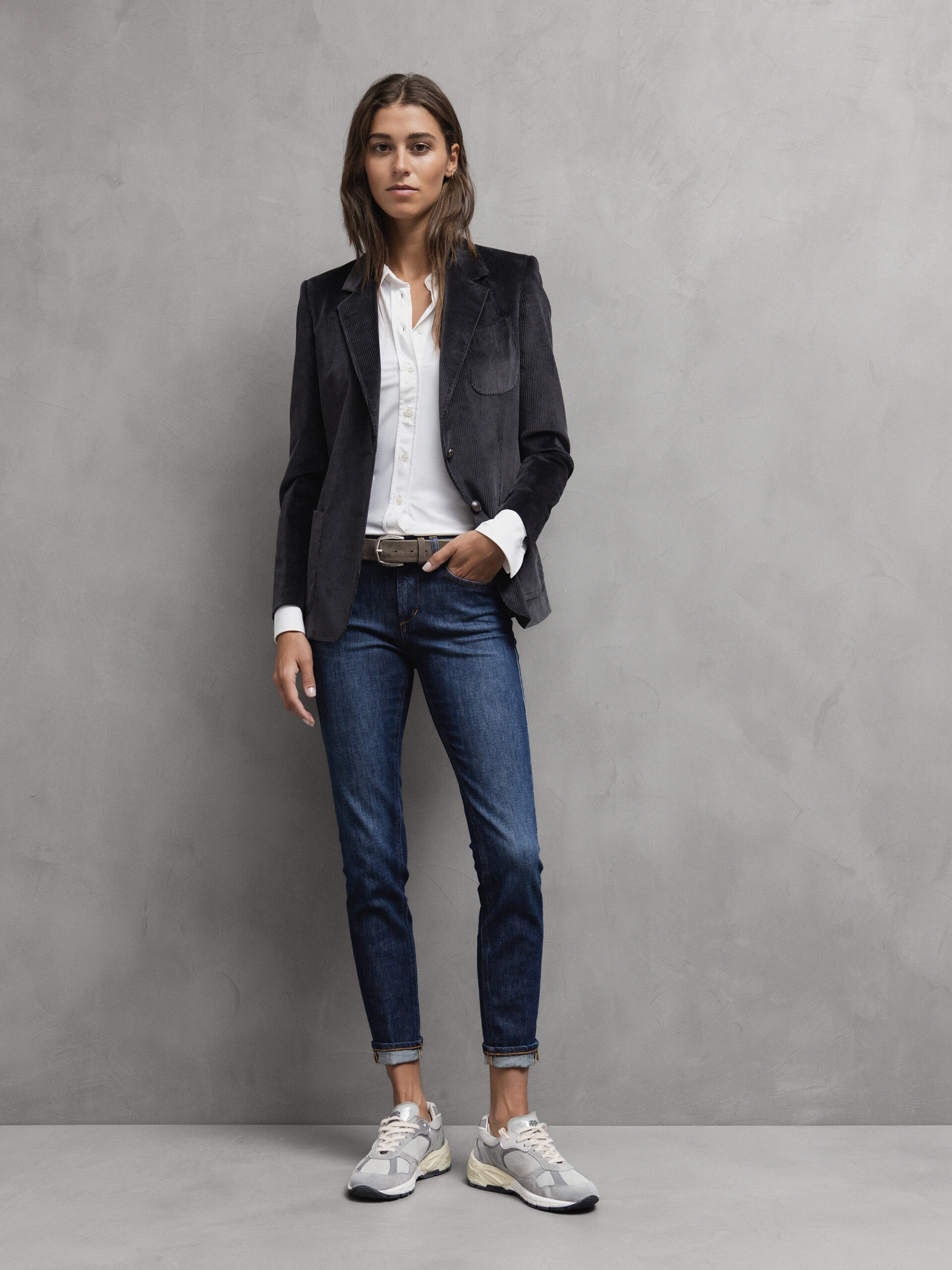 DONDUP Skinny Jeans Damen (800 DK BLUE USED)