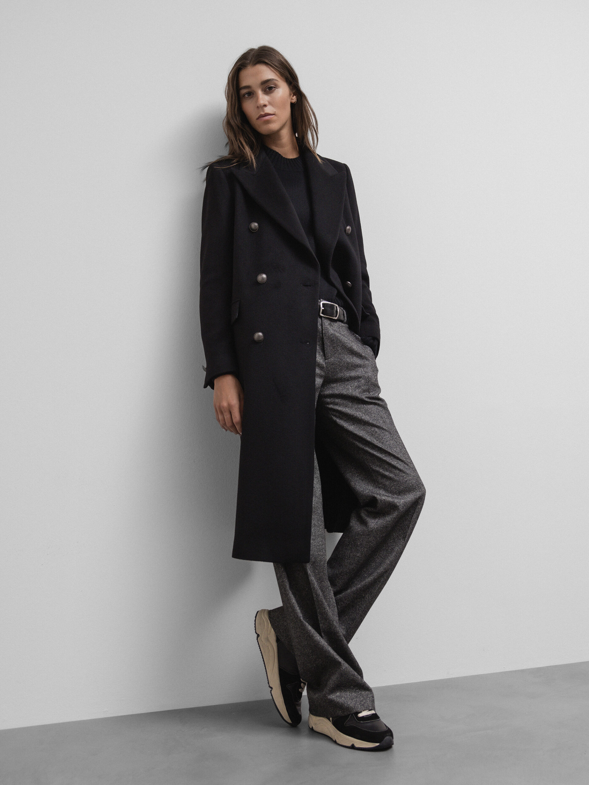 TAGLIATORE Mantel aus Cashmere Damen (N5055 BLACK)