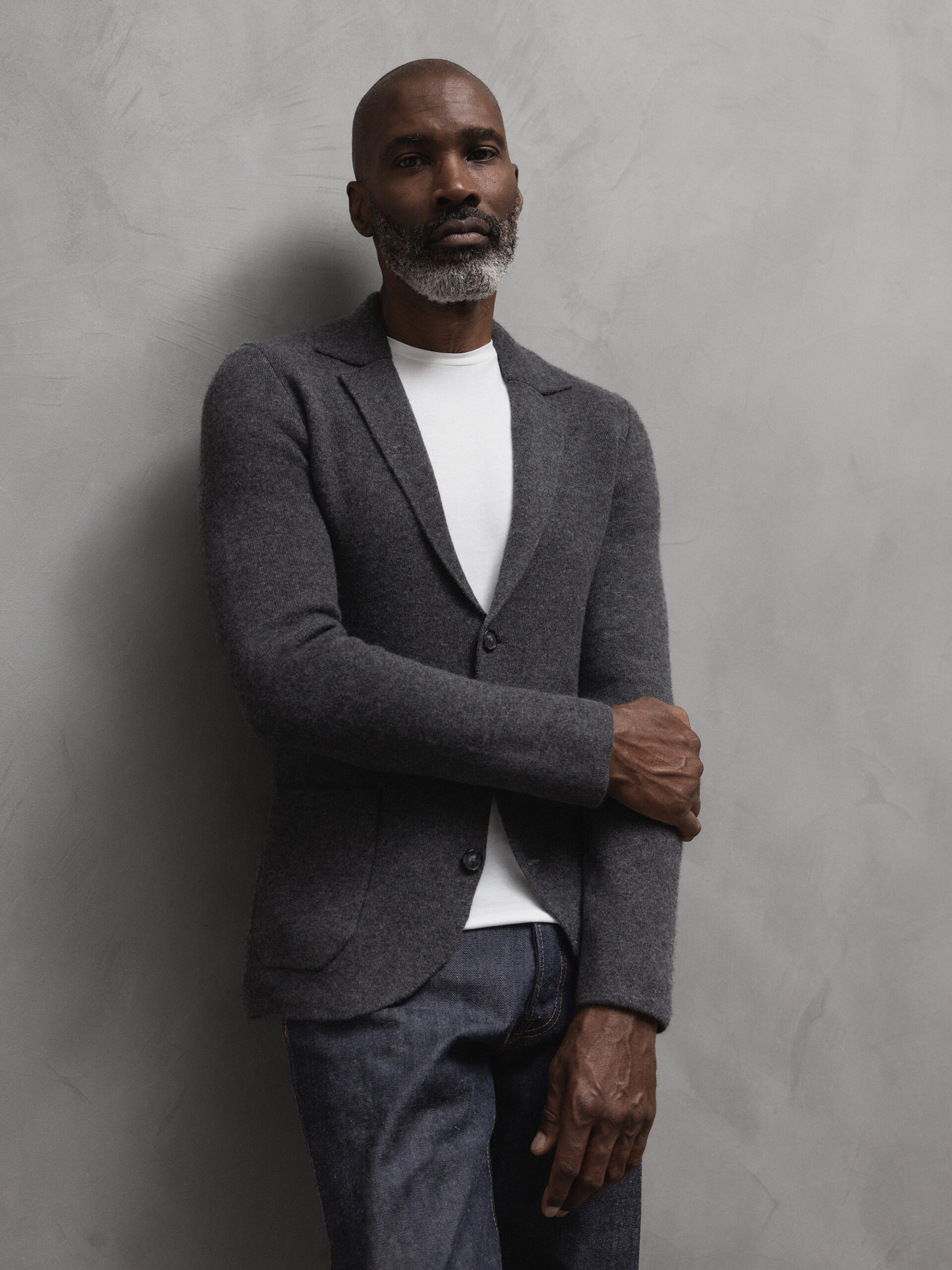 DANIELS Sakko aus Cashmere Herren (D.GREY MEL/D.GREY 25024/7420)