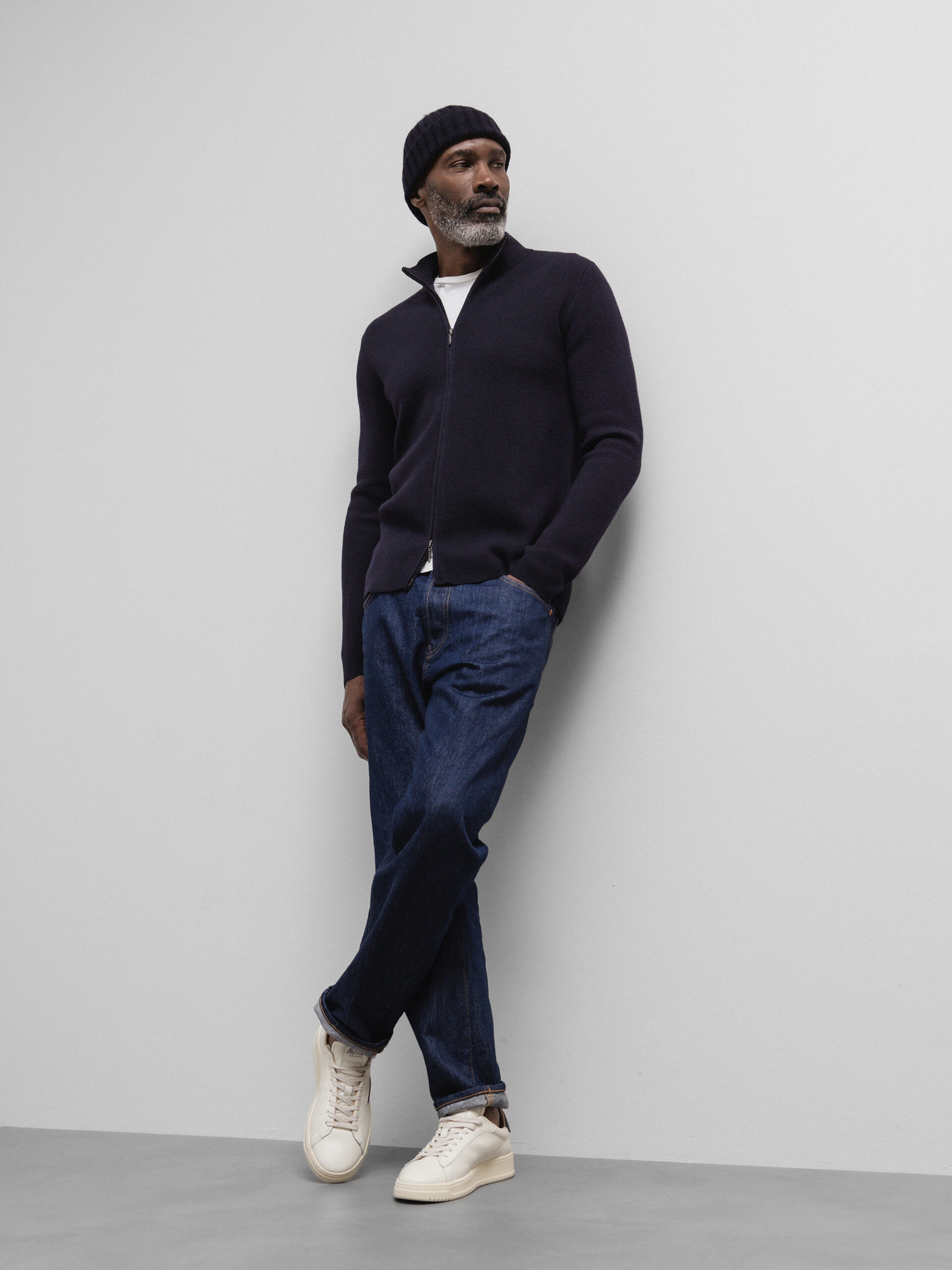 DANIELS Strickjacke aus Merinowolle Herren (NAVY 51047)