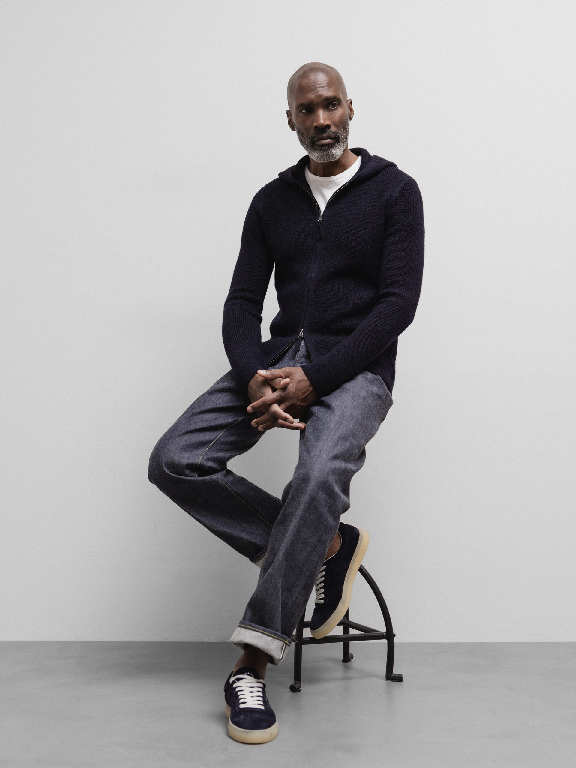 DANIELS Strickjacke aus Merinowolle Herren (NAVY 51047)