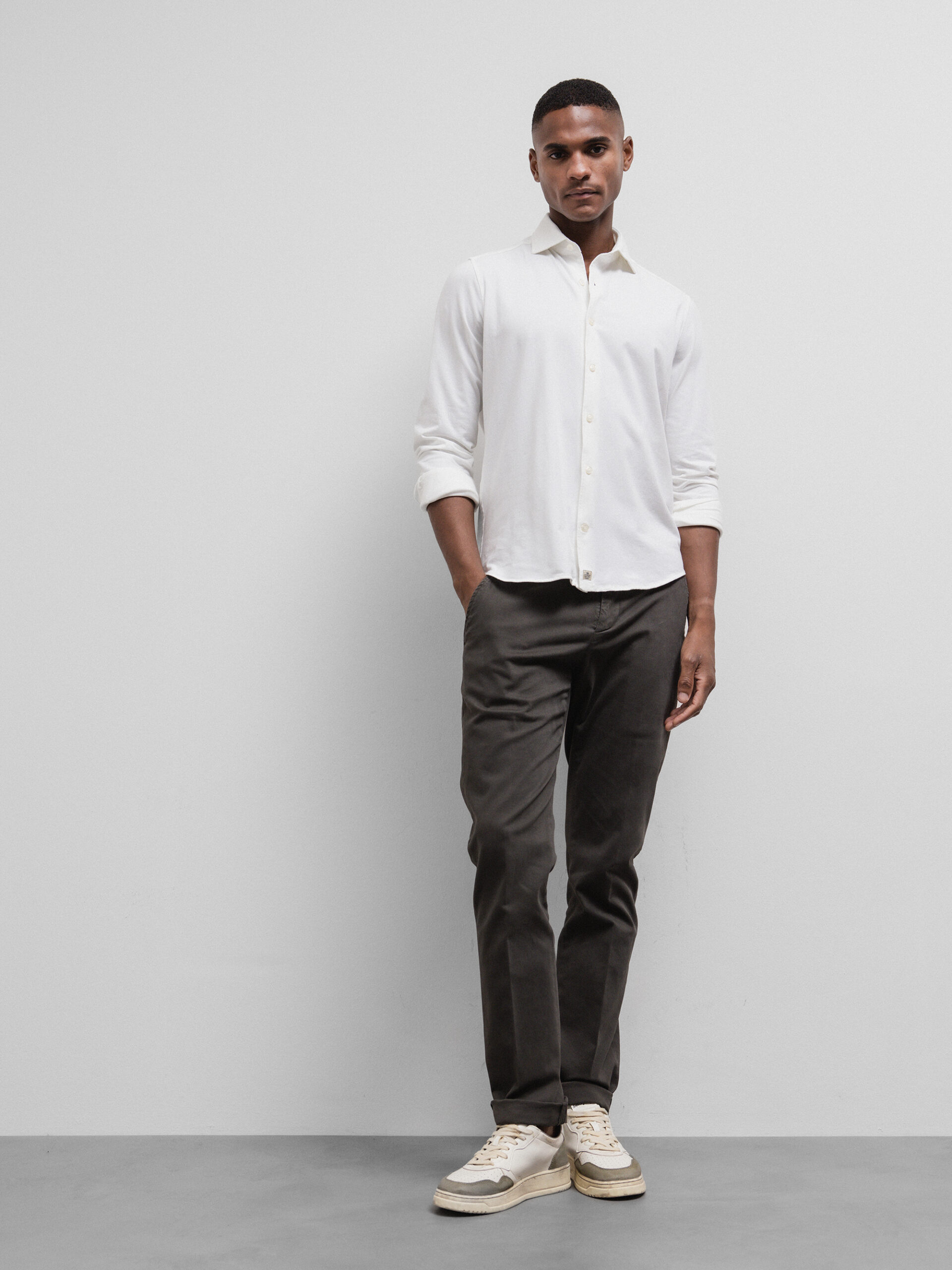 DONDUP Chinohose Herren (671 D BRAUN)