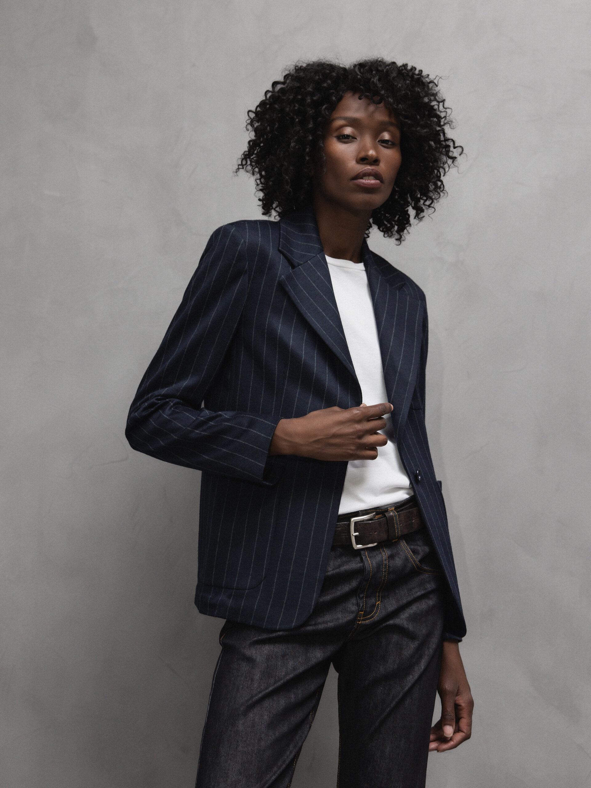 DANIELS Blazer Damen (NAVY NADELSTR. 3974)